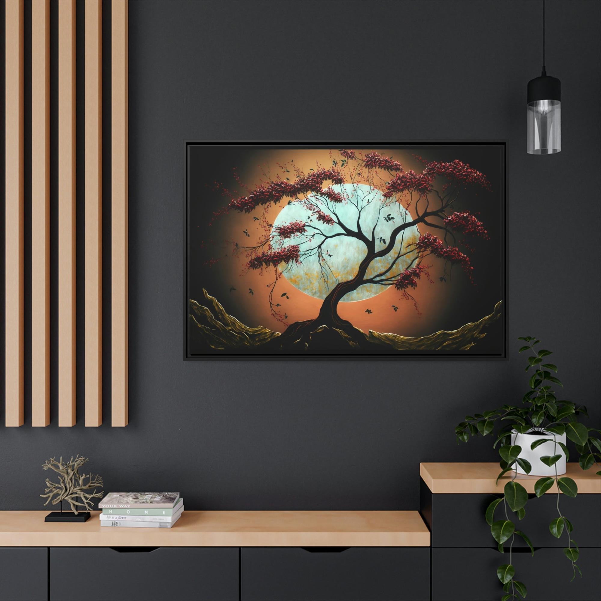Abstract Landscape Natural Illusions: Canvas & Poster Print of Abstract Landscape