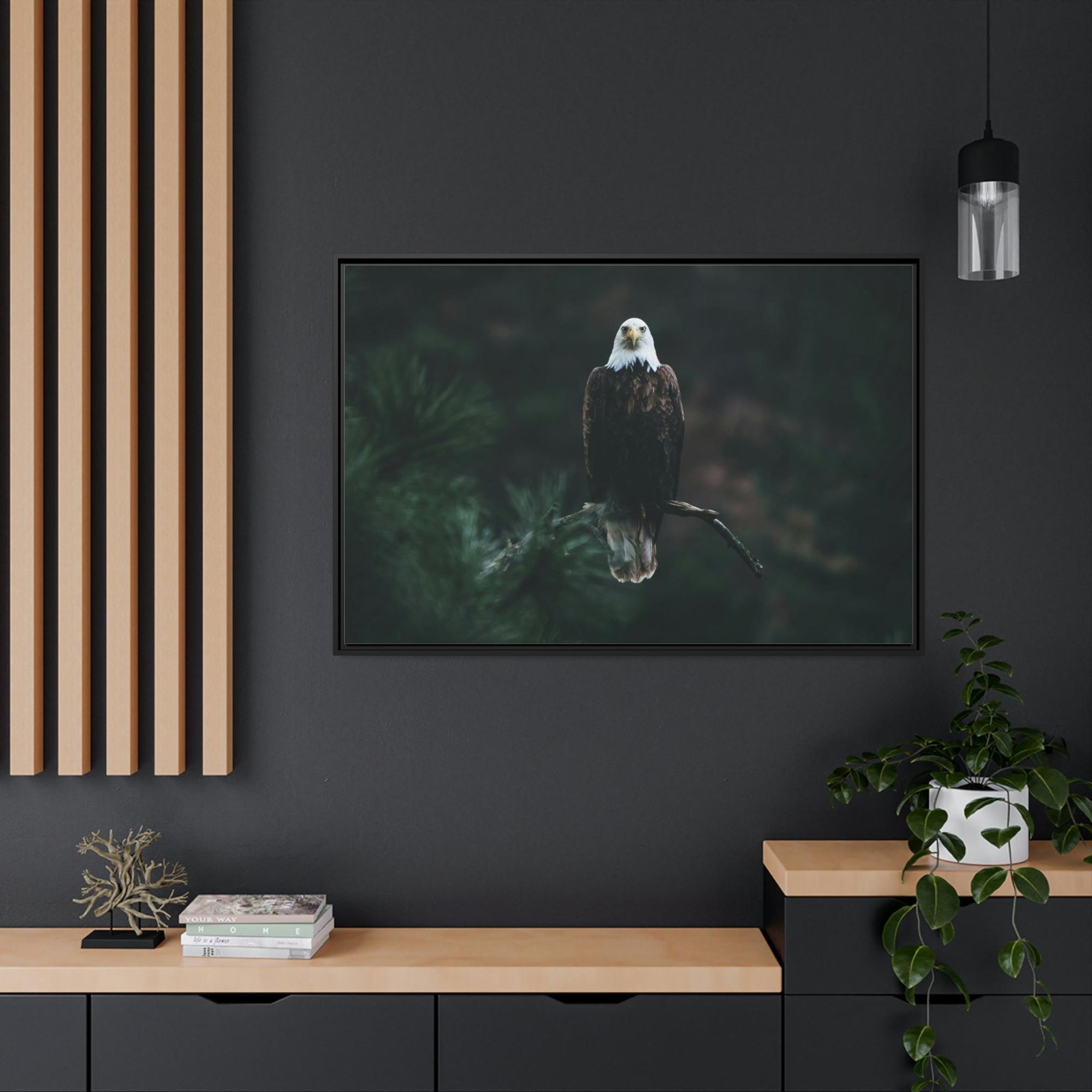 undefined Eagle's Serenity: Canvas Print, Capturing their Tranquil and Regal Aura