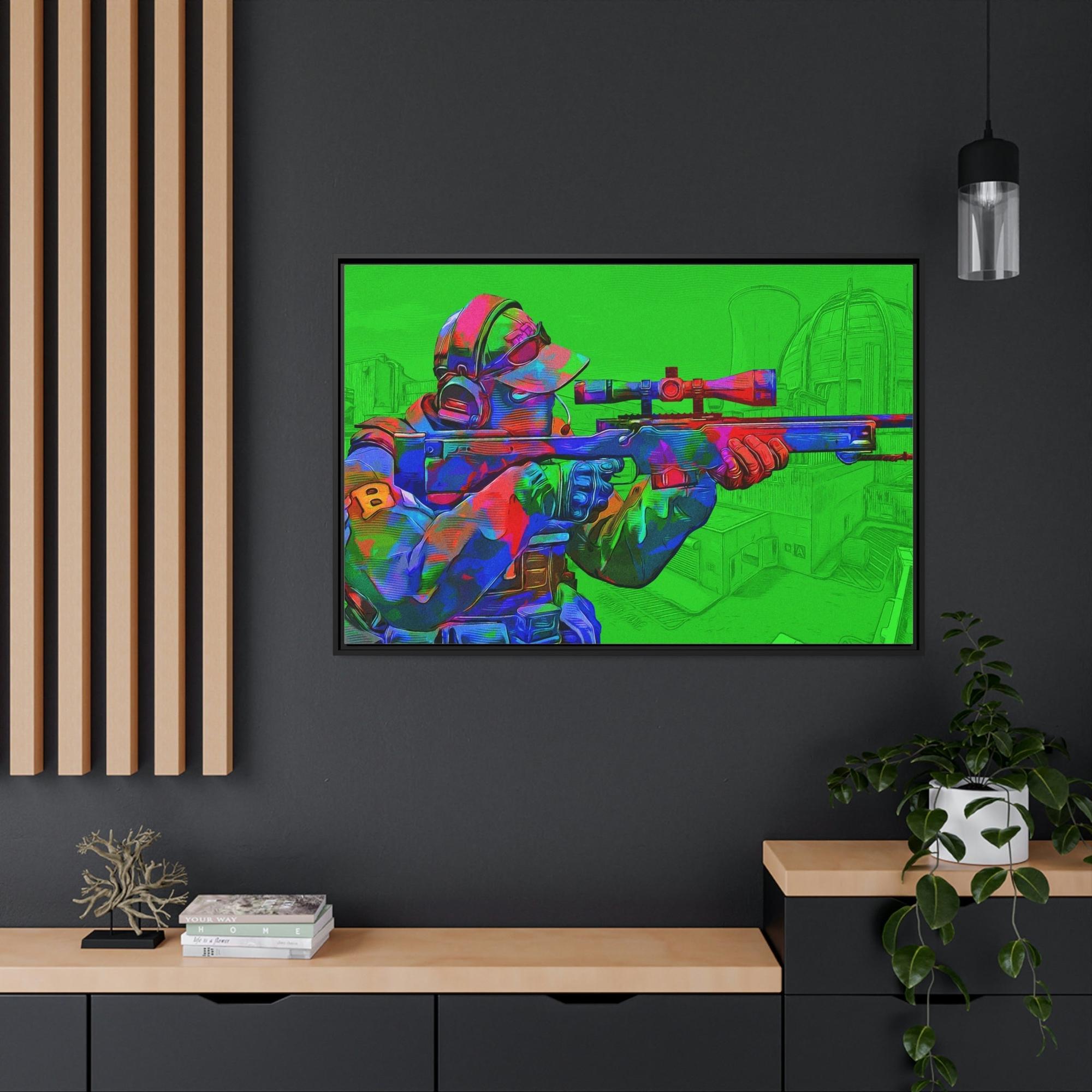 Counter Strike Counter Strike: Captivating Wall Art on Framed Poster & Canvas