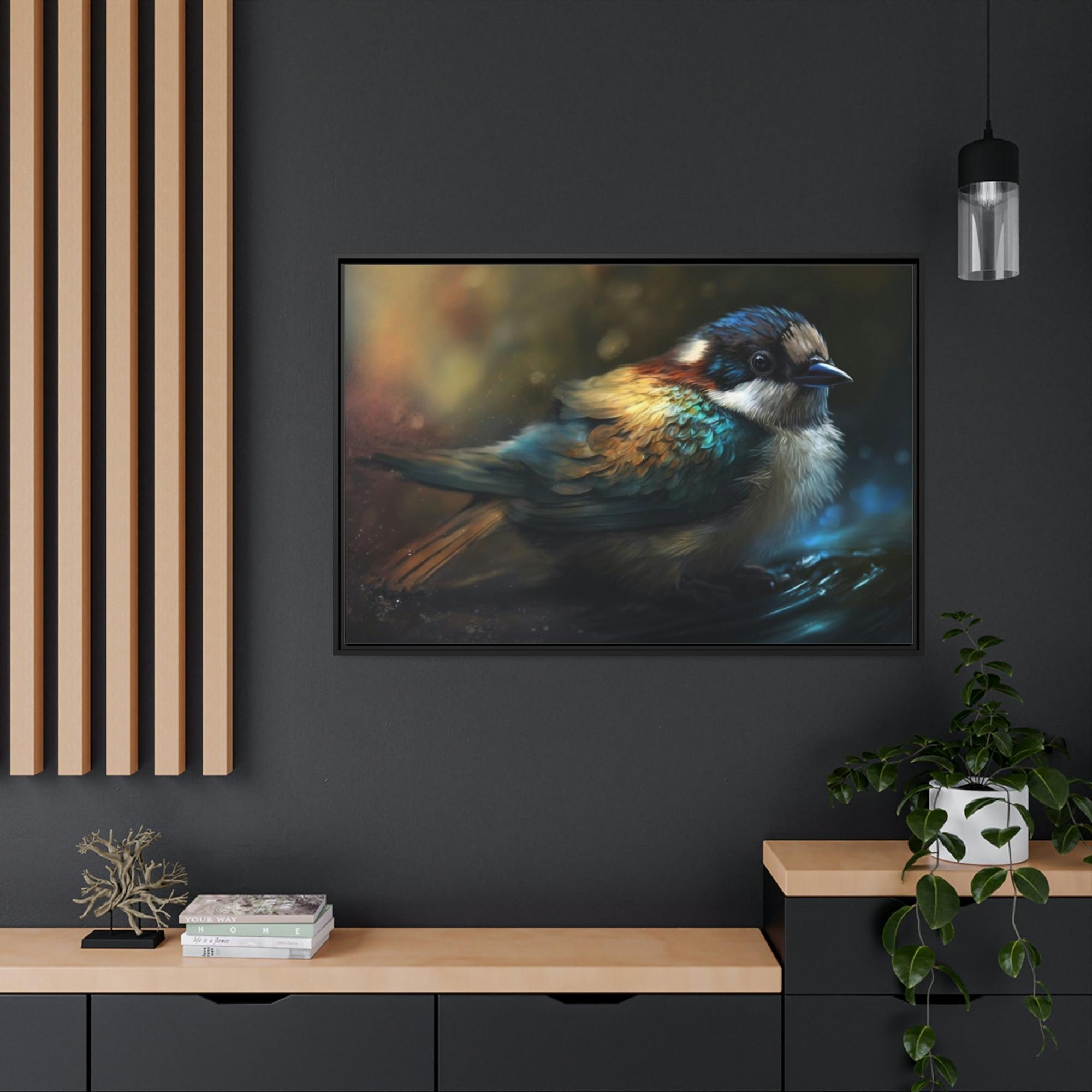 undefined The Secret Life of Birds: A Natural Canvas & Poster of Birds in Their Habitat