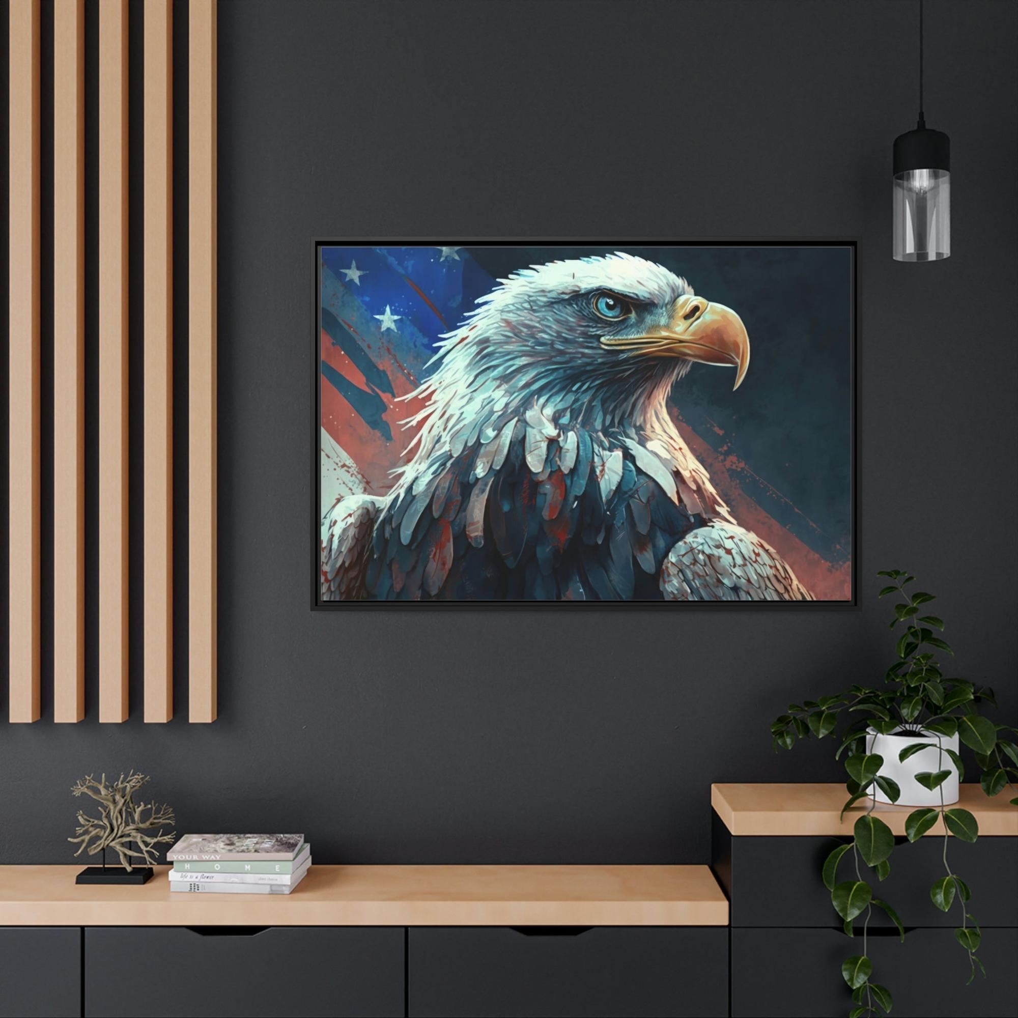Eagles Skybound Spirits: Canvas Wall Art Embracing the Ethereal Presence of Eagles