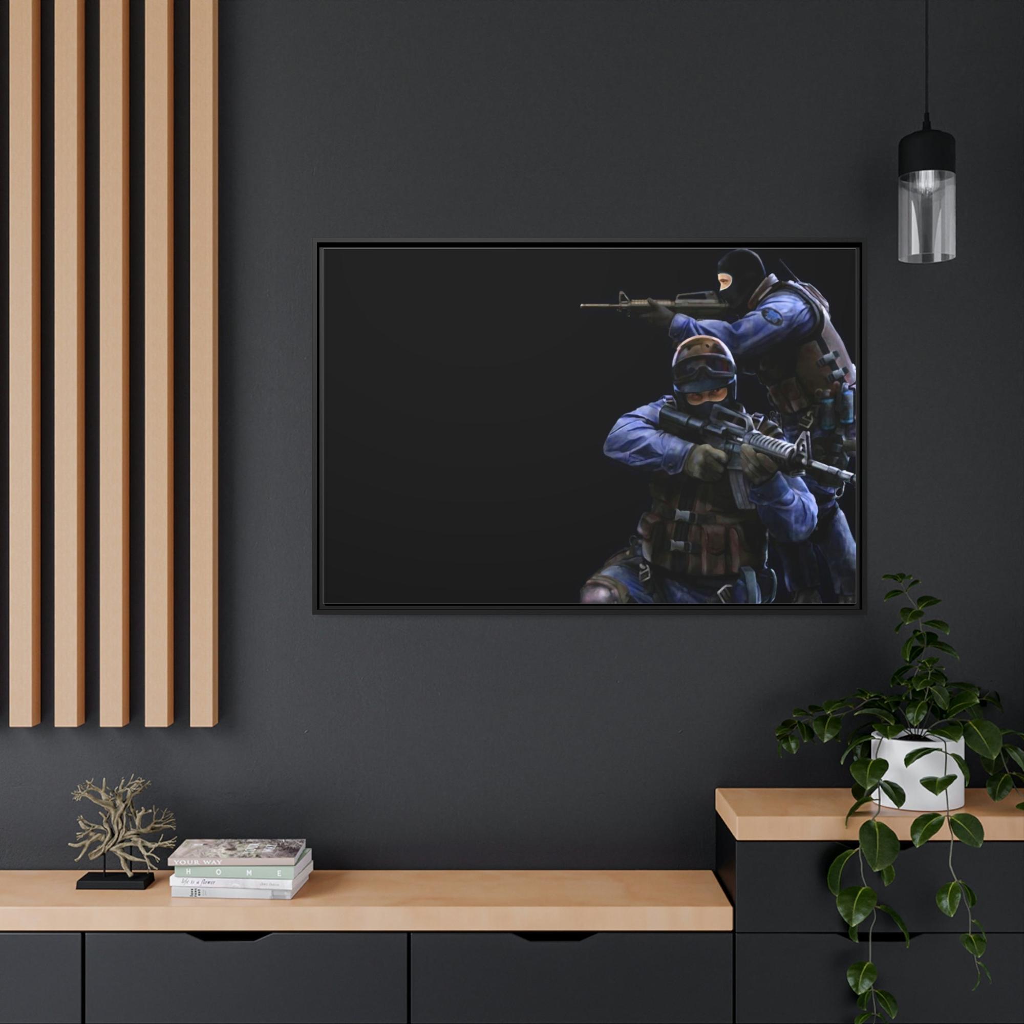 Counter Strike Legendary Battles: Iconic Counter Strike Poster & Canvas Wall Art