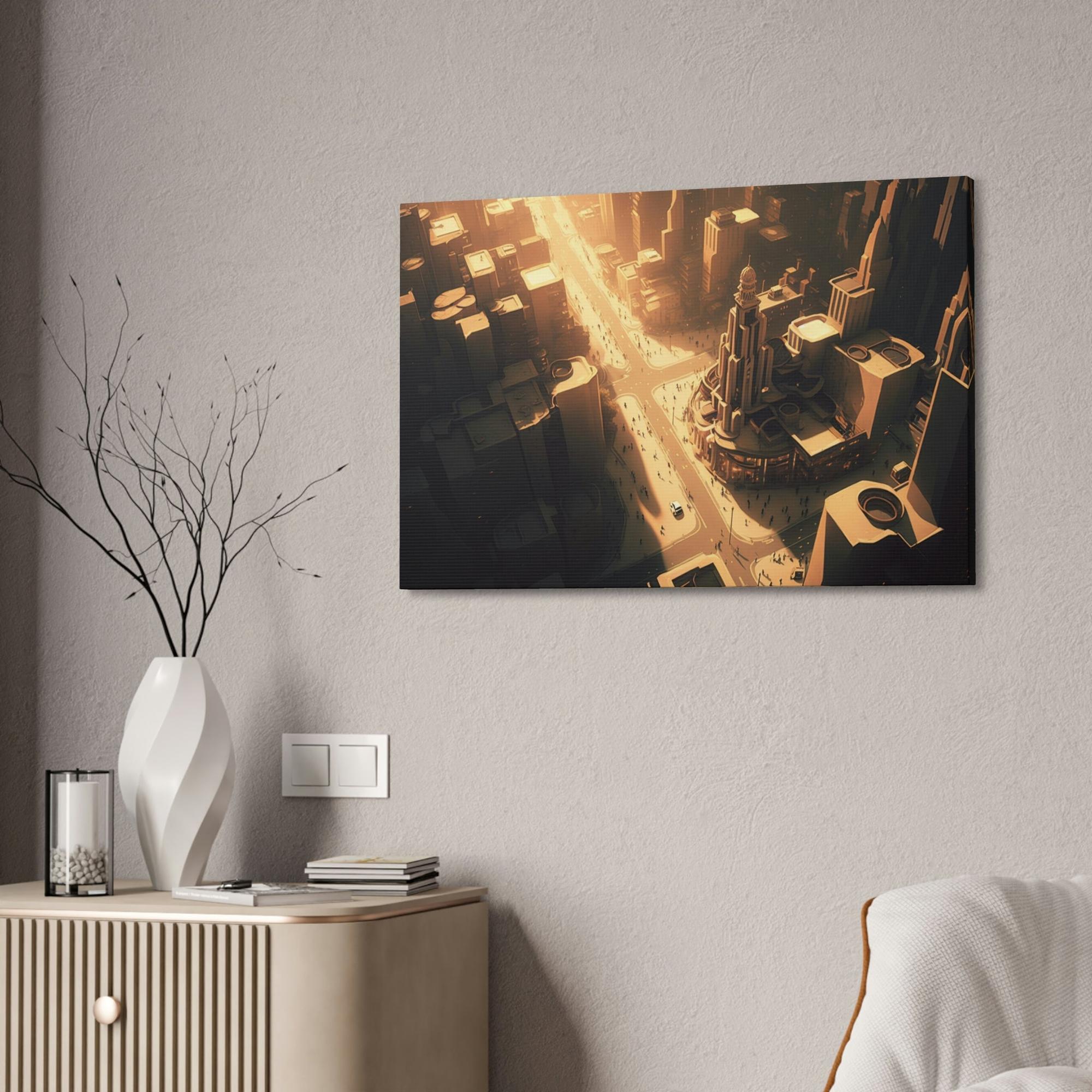 Cities Framed in the City: Stunning Cityscape Art on Framed Canvas & Poster