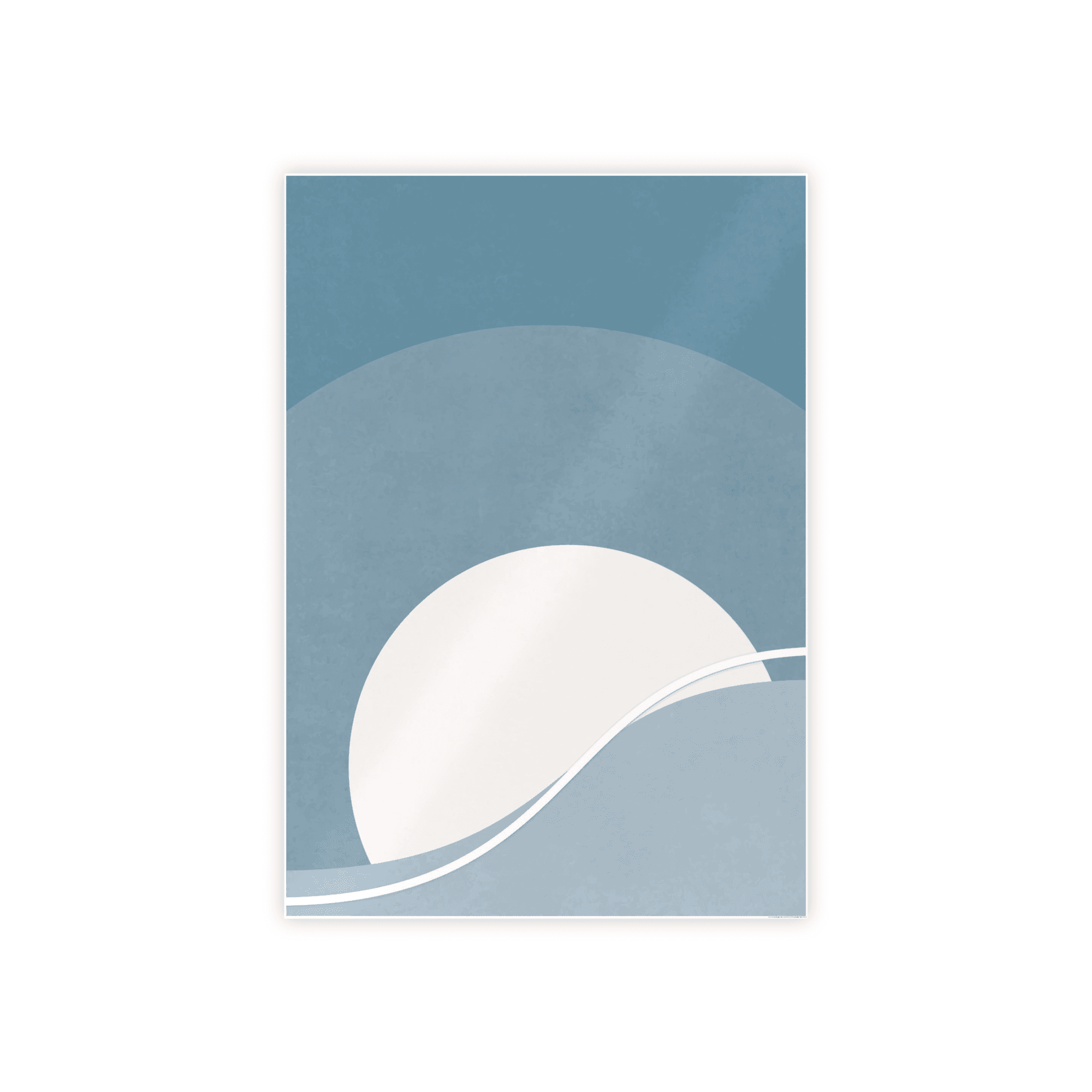 Abstract Minimalist Refined Minimalism: Abstract Prints on Natural Canvas for a Tasteful Wall Decor