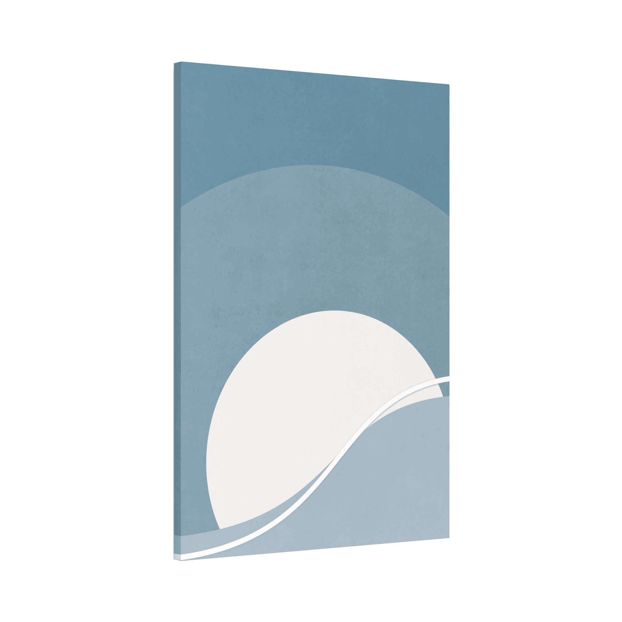 Abstract Minimalist Refined Minimalism: Abstract Prints on Natural Canvas for a Tasteful Wall Decor