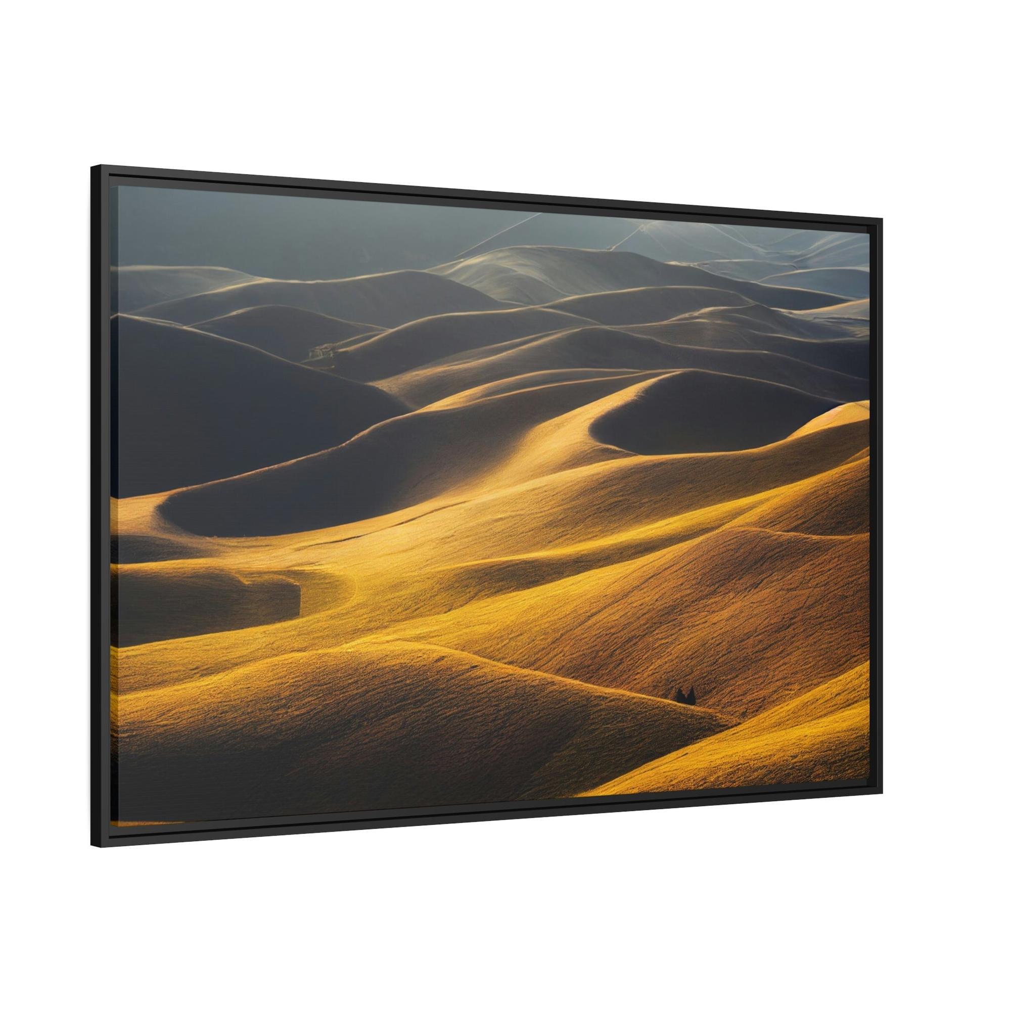 Desert Art in the Dunes: Canvas& Poster Print Featuring the Mystical Desert for Your Wall