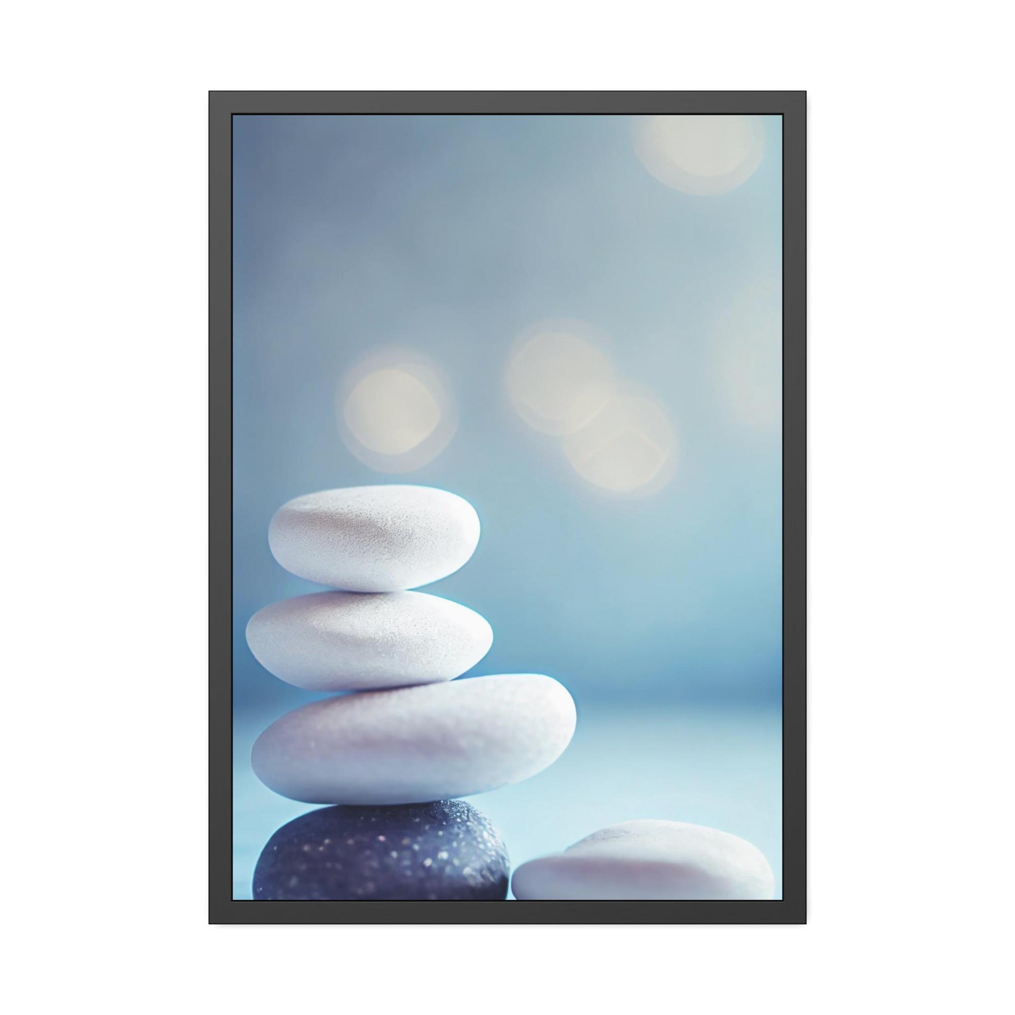 Relax Let Your Worries Drift Away: Framed Poster to Promote Relaxation