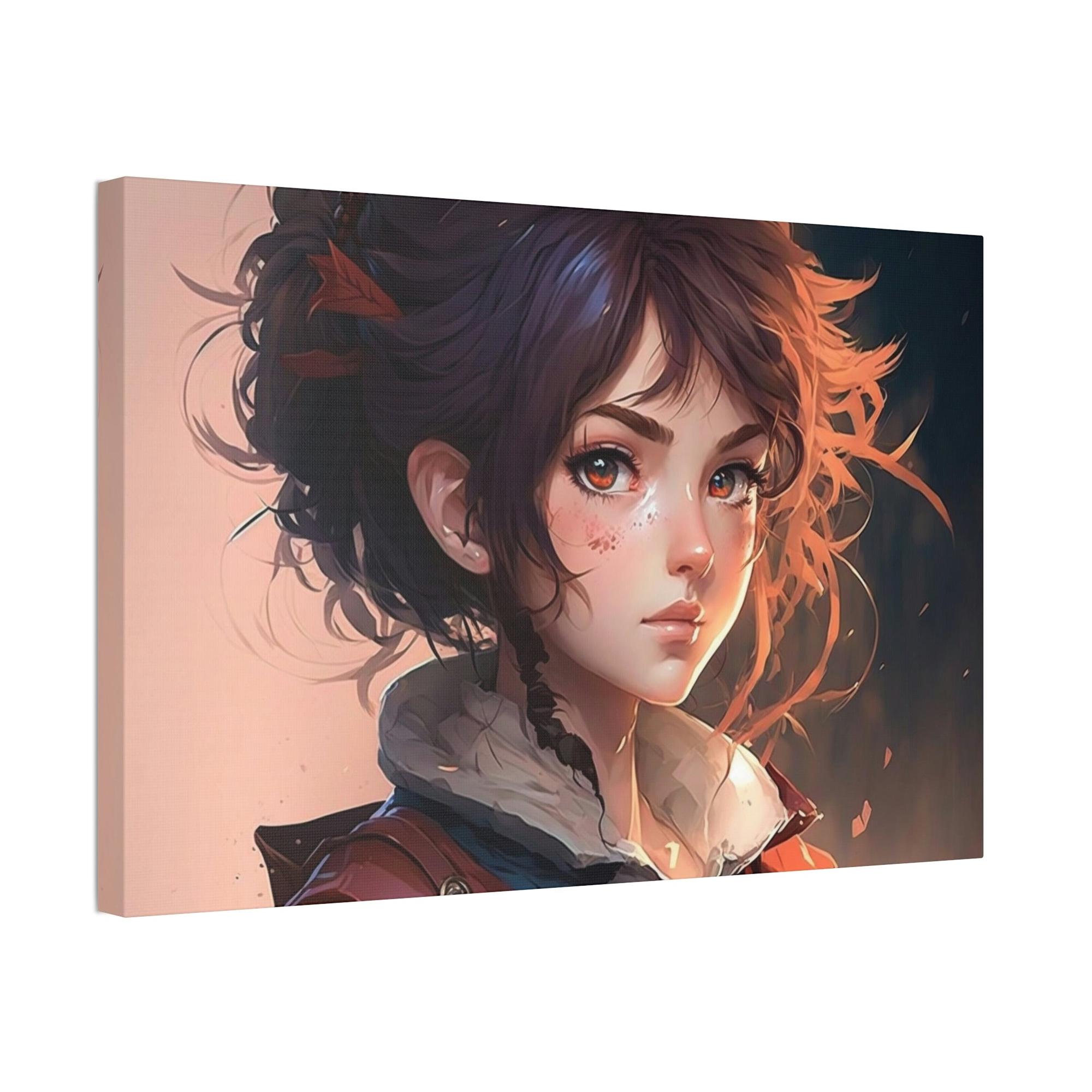 Anime The Art of Anime: Framed Poster of Your Favorite Anime Characters