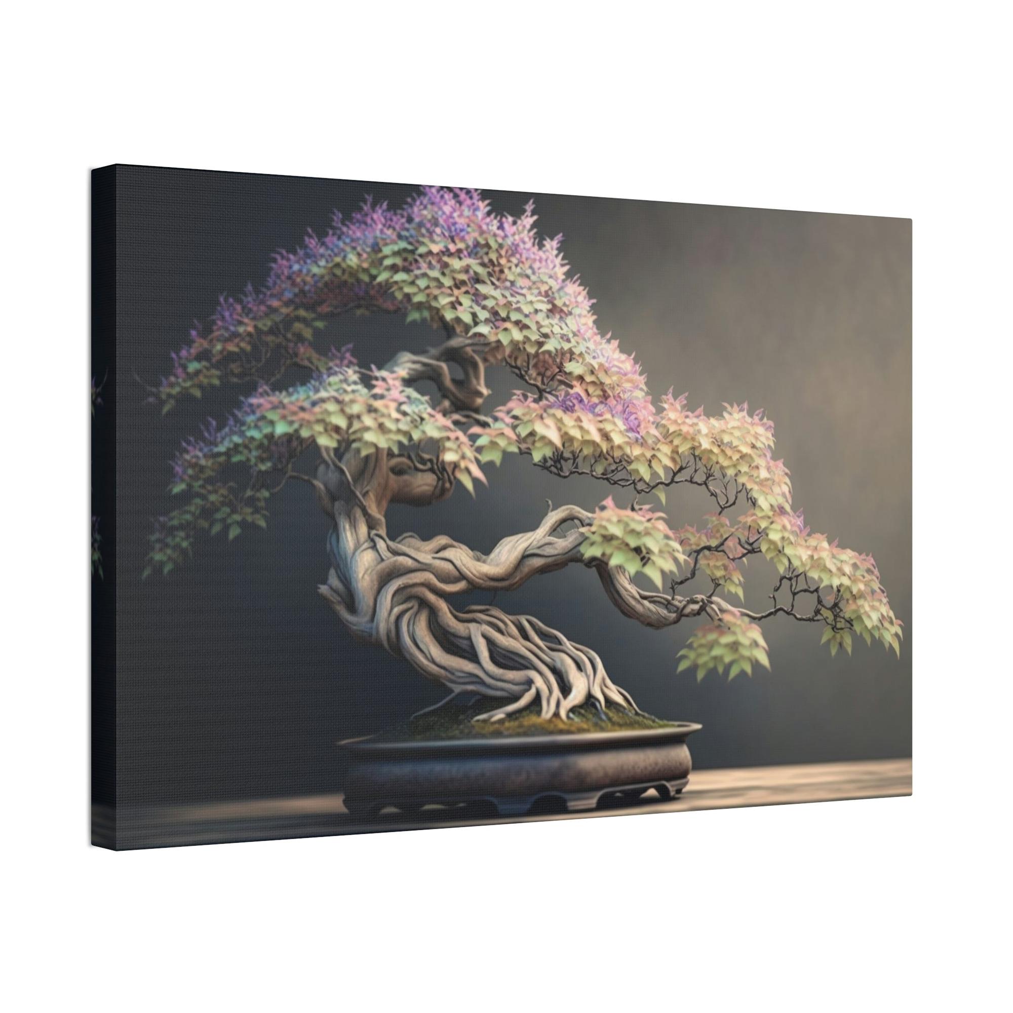Bonsai Tree Bonsai Elegance: Wall Art and Print on Canvas with Sophisticated Bonsai Tree Art