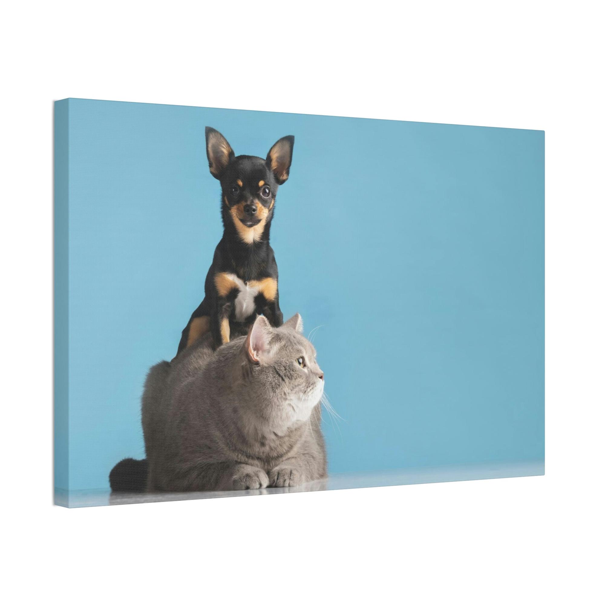Animals Animal Kingdom: Canvas Art Featuring a Variety of Animals in a Natural Habitat