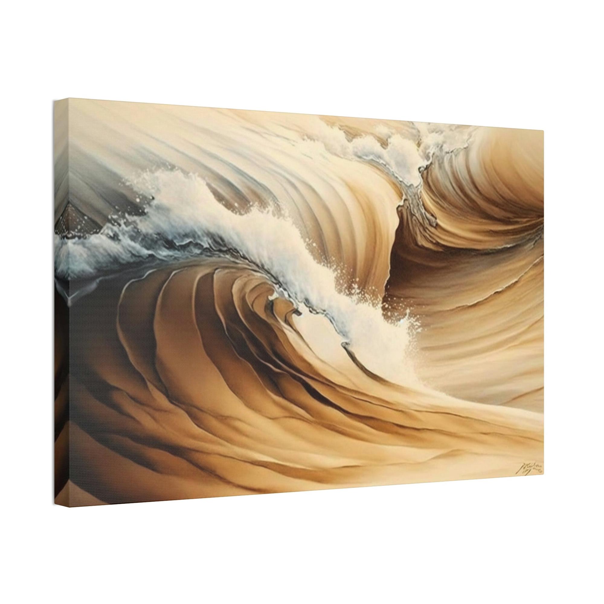 Beige Art Serene Beige Dreams: Natural Canvas Wall Art for a Calming Vibe