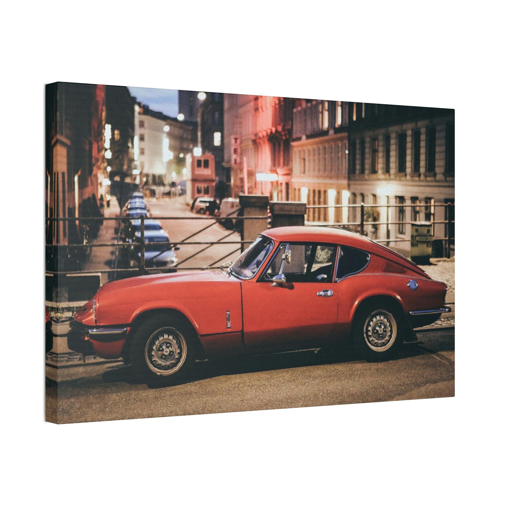 Corvette The Classic Corvette: A Striking Framed Poster Print for Car Enthusiasts
