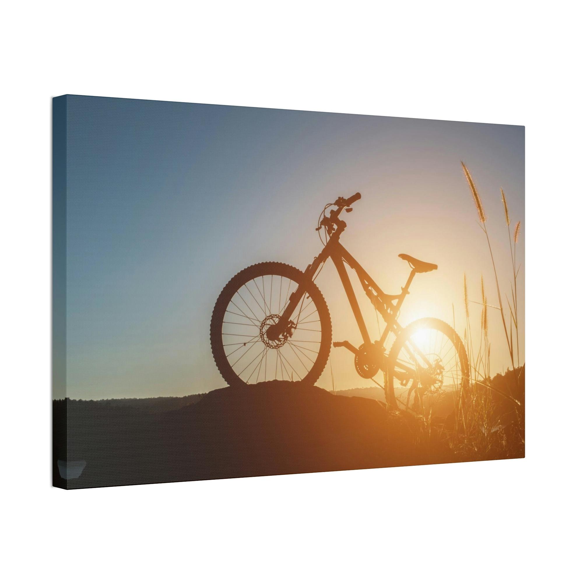 Bicycles Bicycles at Dawn: Scenic Poster for Your Home Office
