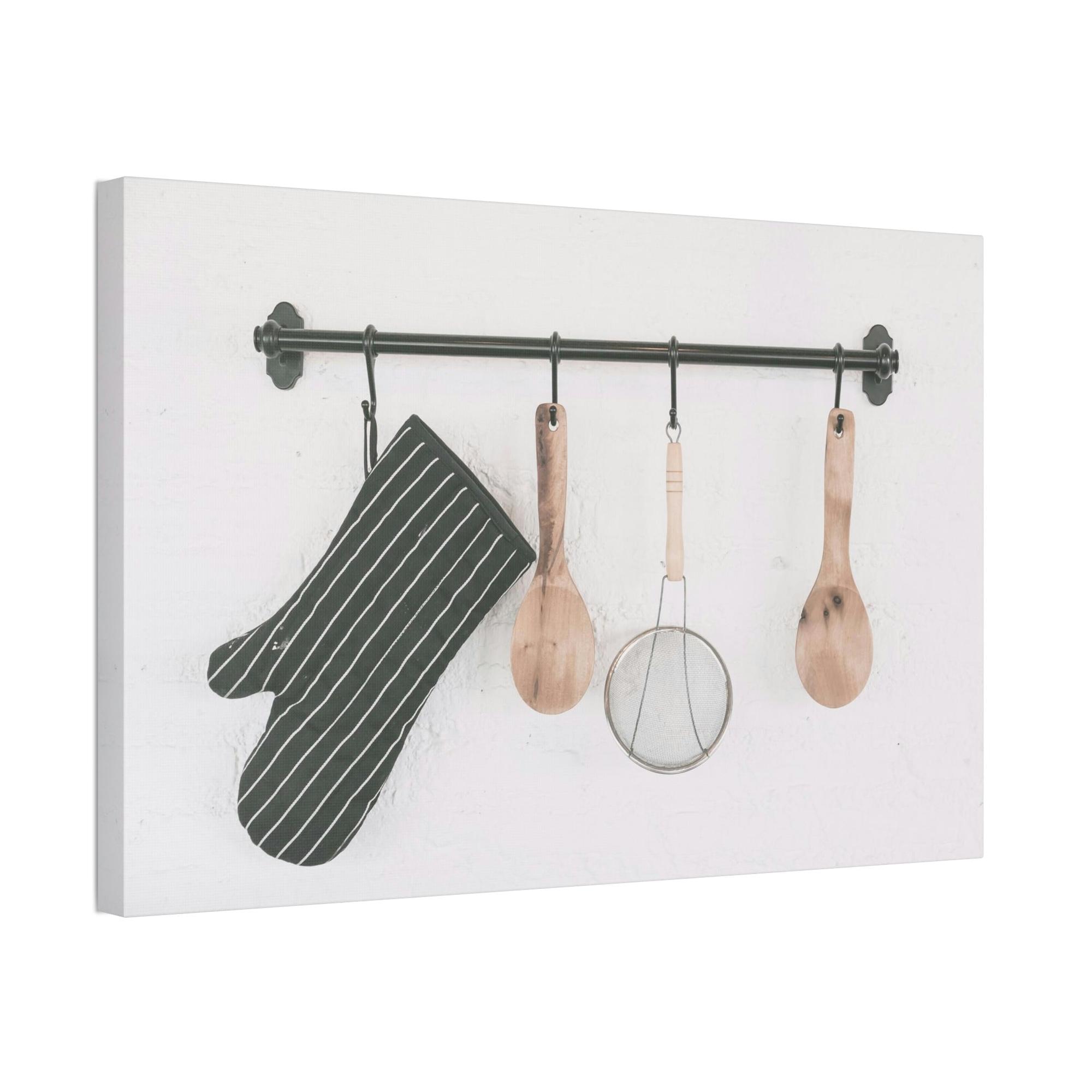 undefined Modern Kitchen Wall Art: Printed Poster with Minimalist Culinary Utensils