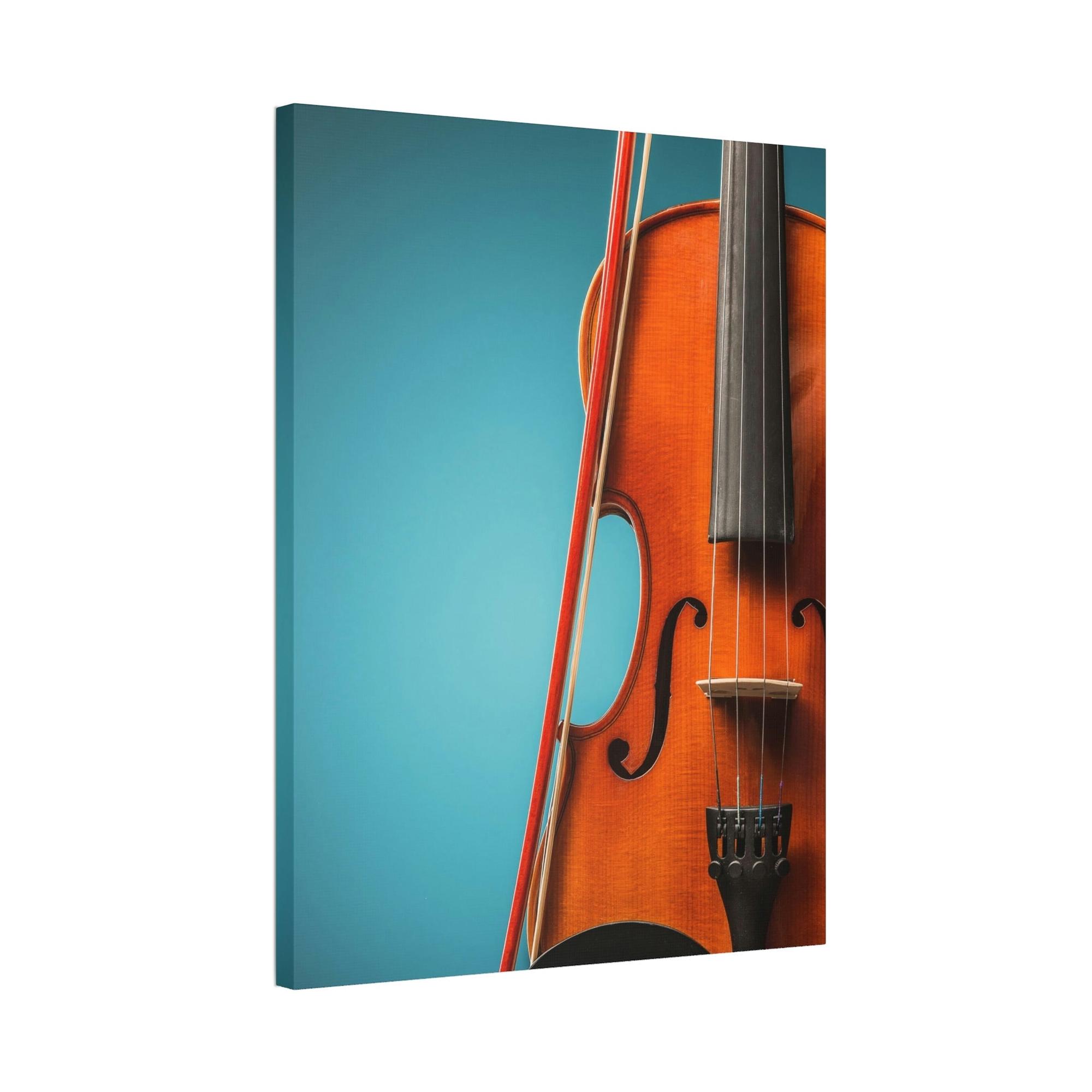 Cello Harmonious Hues: Cello Wall Art on Canvas