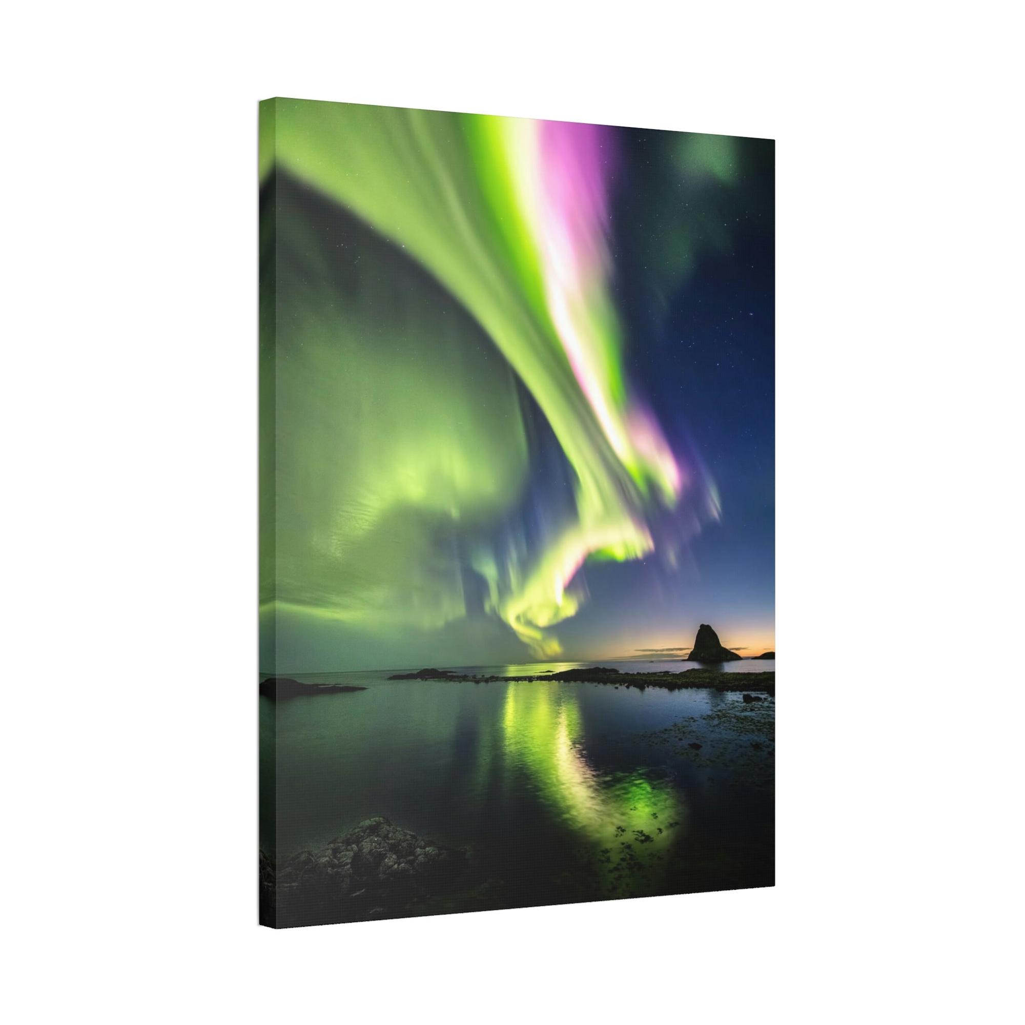 Aurora Borealis Aurora Borealis Dreams: Stunning Framed Canvas Print for Your Home