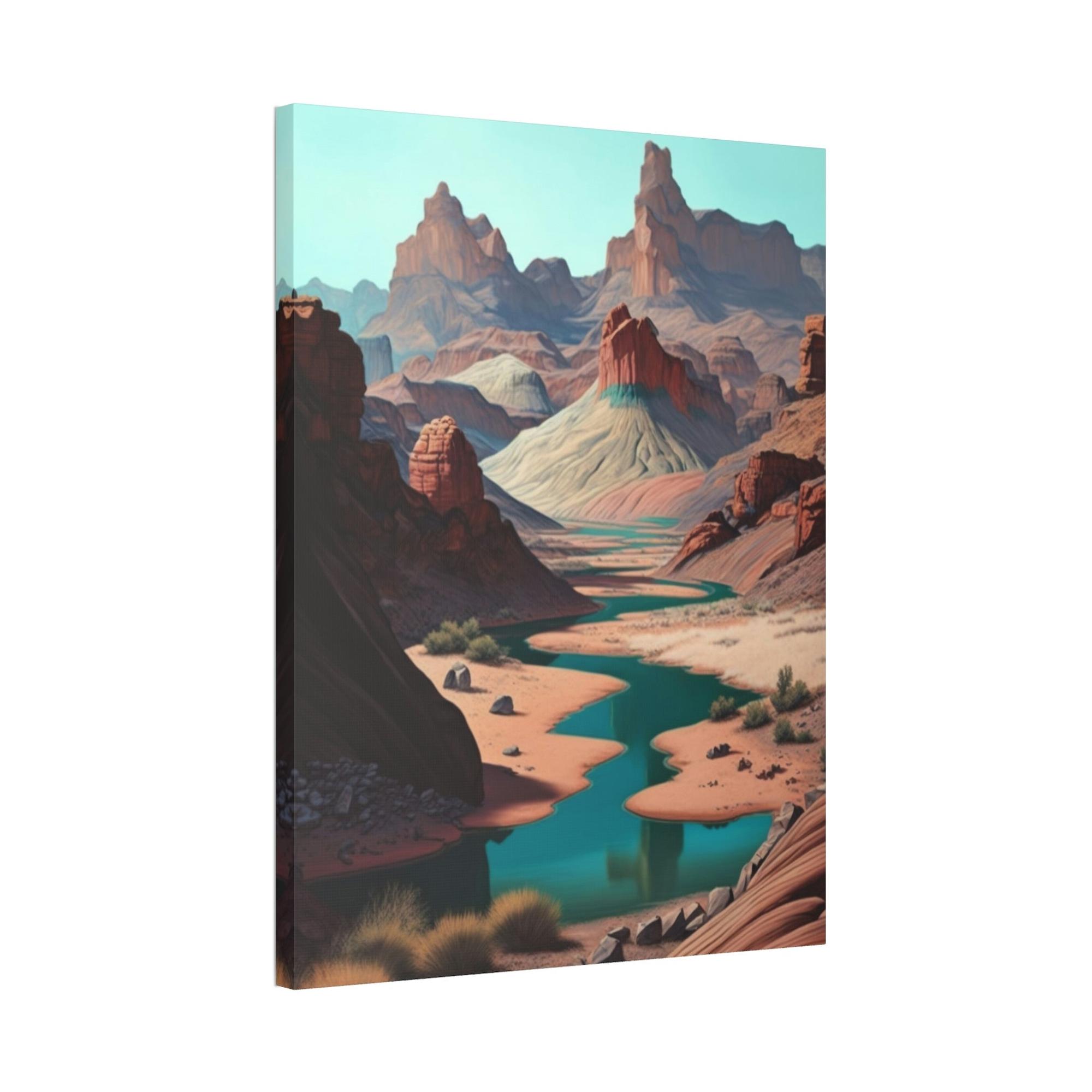 Canyon The Great Outdoors: Canyons Art on Framed Canvas and Posters for Nature Lovers