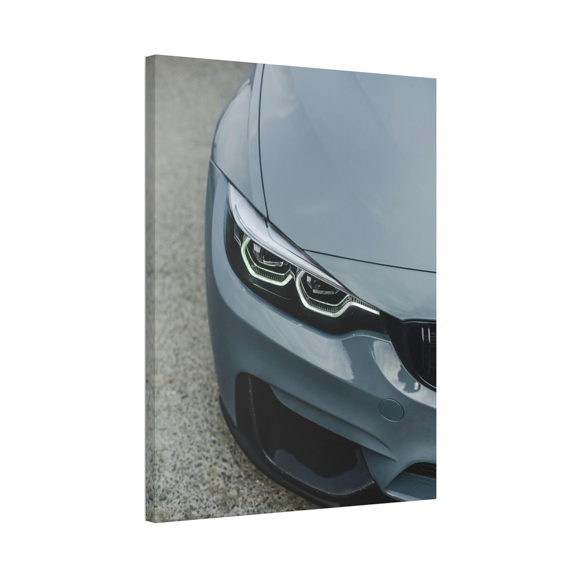 Bmw BMW: Canvas and Framed Poster with Detailed Car Art