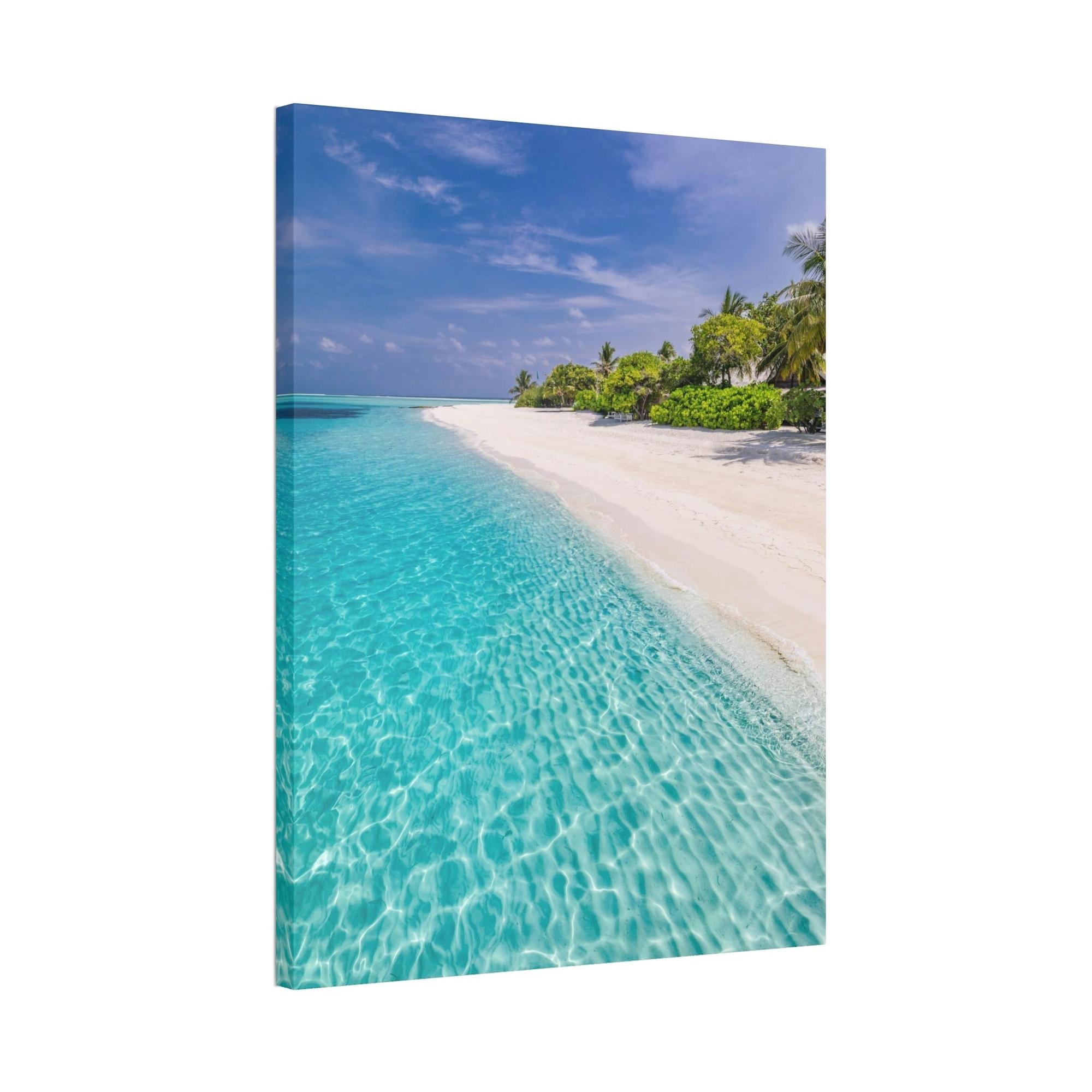 undefined Island Dreams: Caribbean Beach Print on Canvas and Art Prints for Your Home