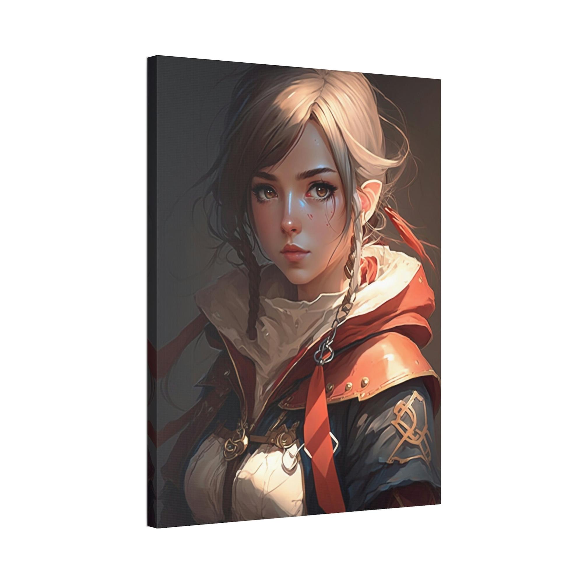 Anime Anime Dreams: Canvas Art with Fantasy Characters in a Dreamlike World