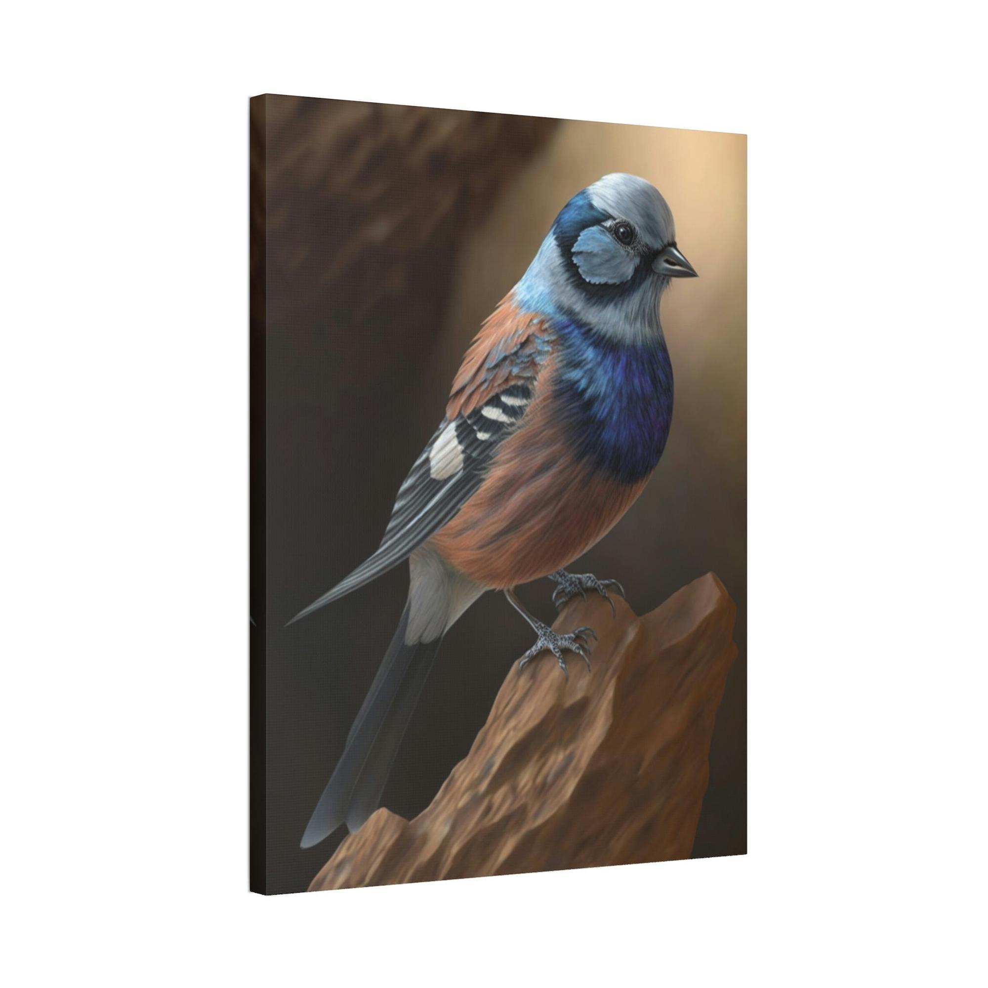 Birds The Rainbow of Feathers: A Print on Canvas & Poster of Birds with Vivid Colors