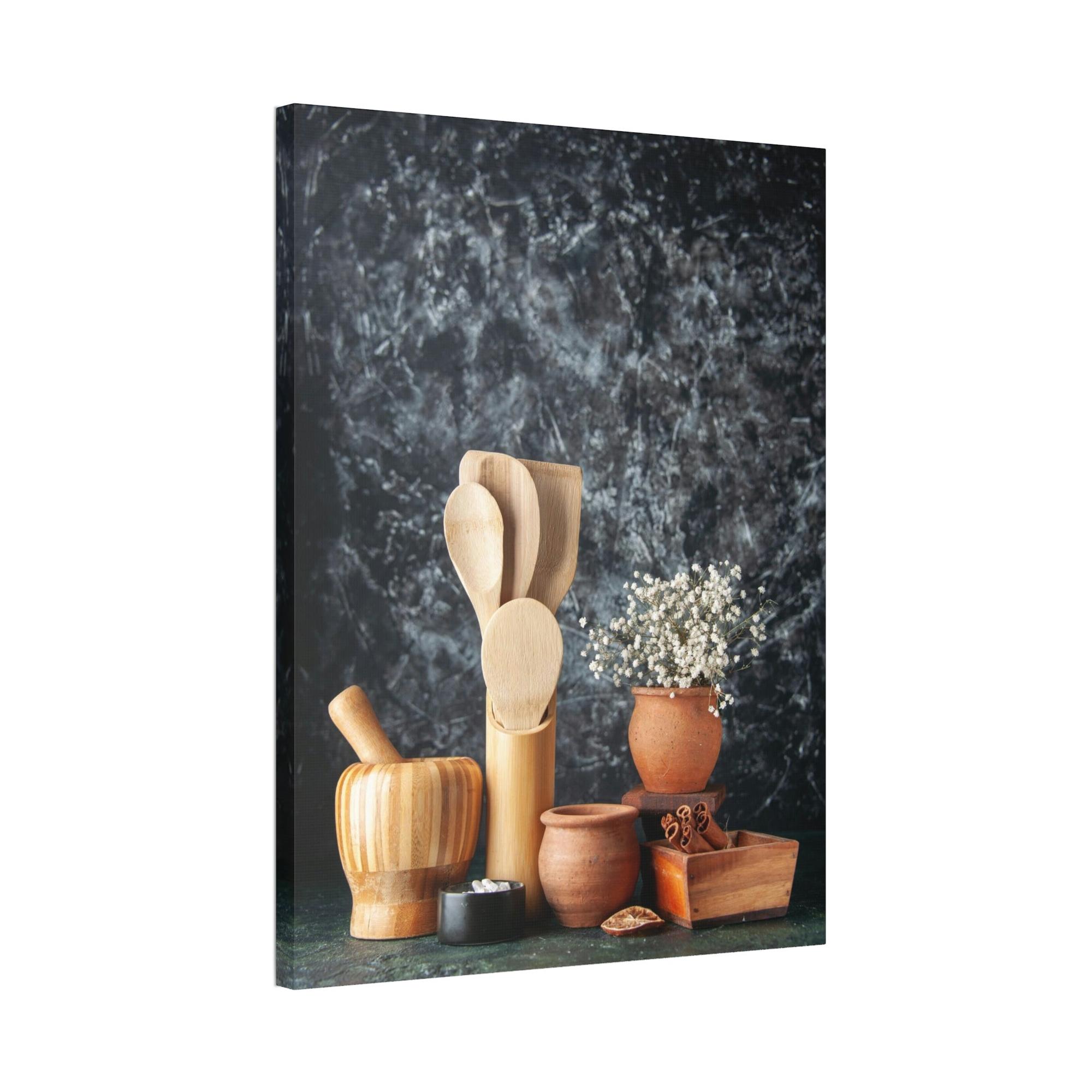undefined Classic Culinary Elegance: Framed Poster and Print of Fine Dining Utensils