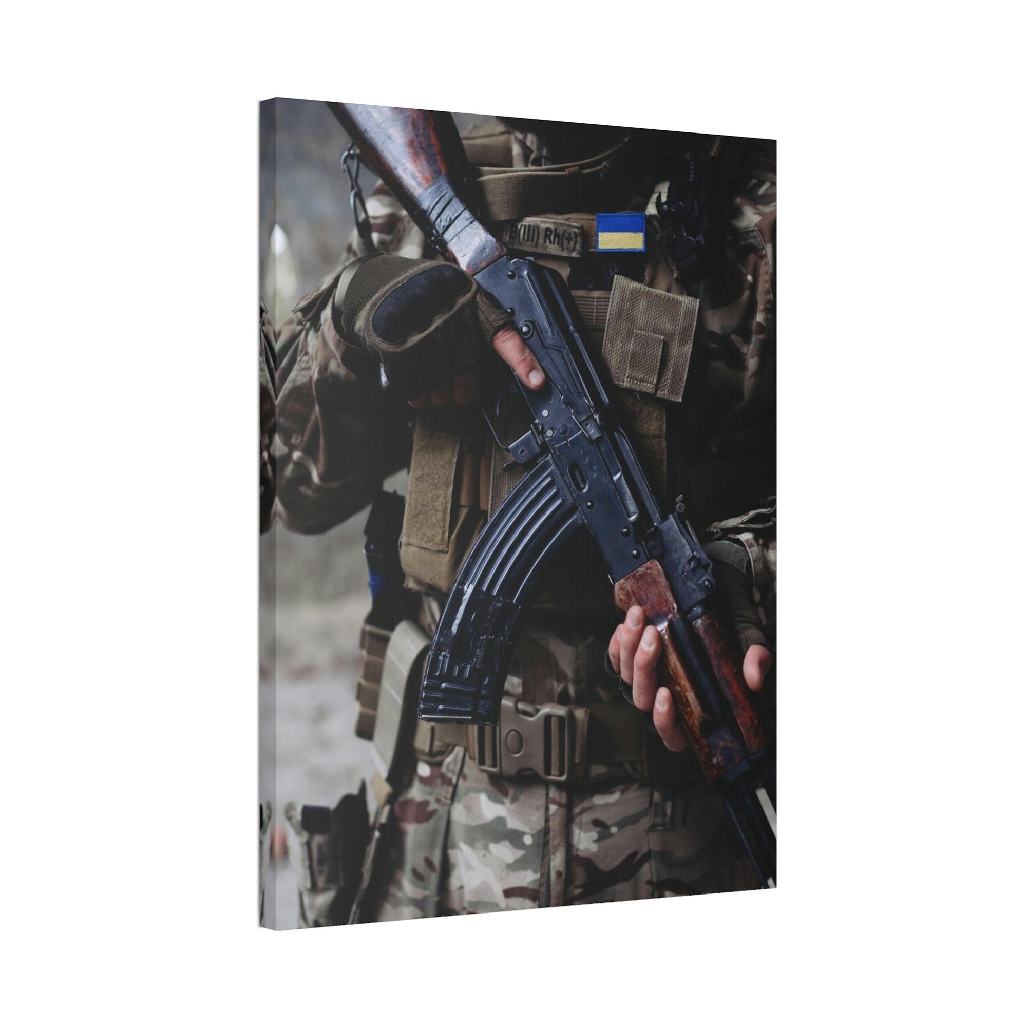 Army Armed and Dangerous: High-Quality Poster of Modern Army Weapons