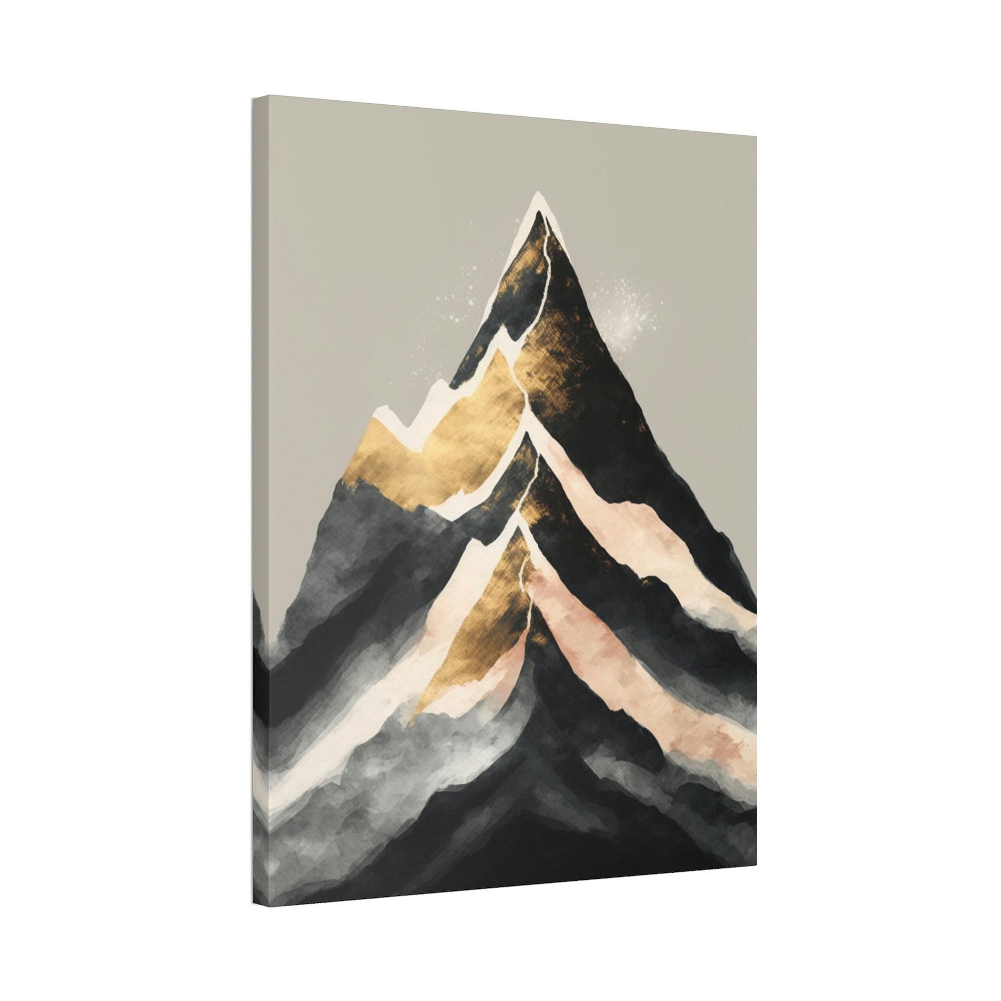 Abstract Landscape Harmony of Forms: A Natural Canvas & Poster Wall Art of an Abstract Landscape