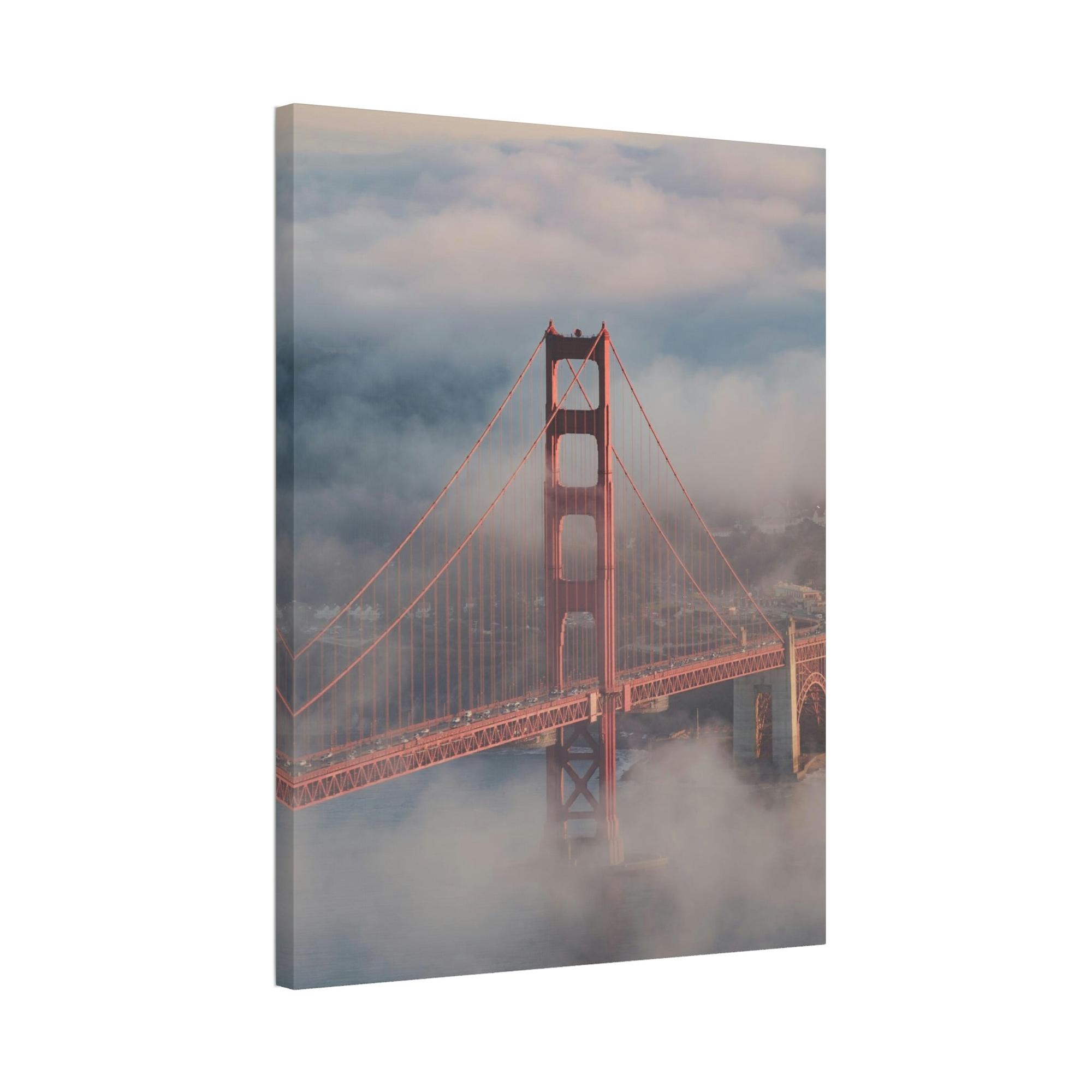 Bridge Majestic Bridge in the City: Impressive Wall Art for Your Home or Office