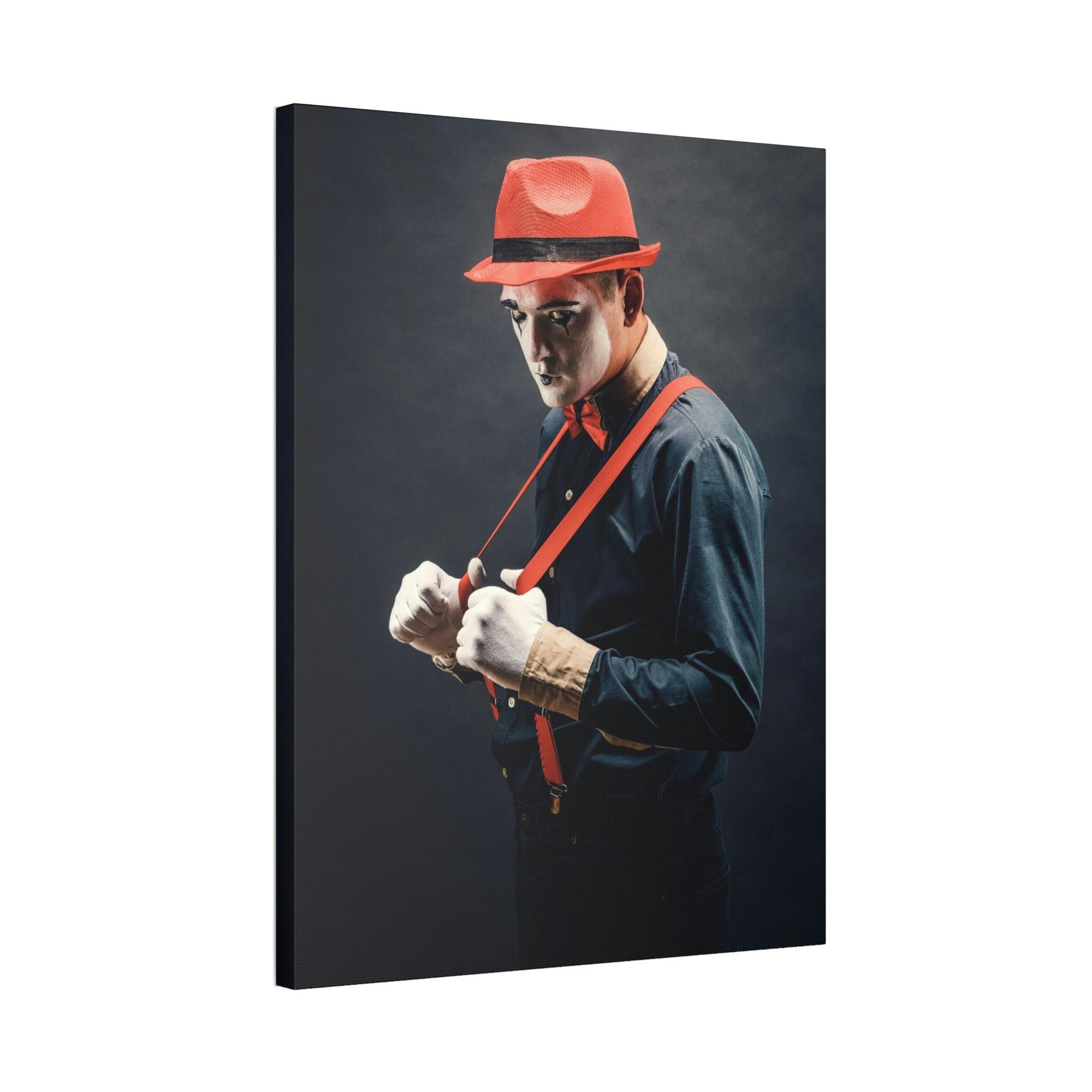 Comedians The Comedian's Art: Captivating Print on Framed Canvas for Your Home