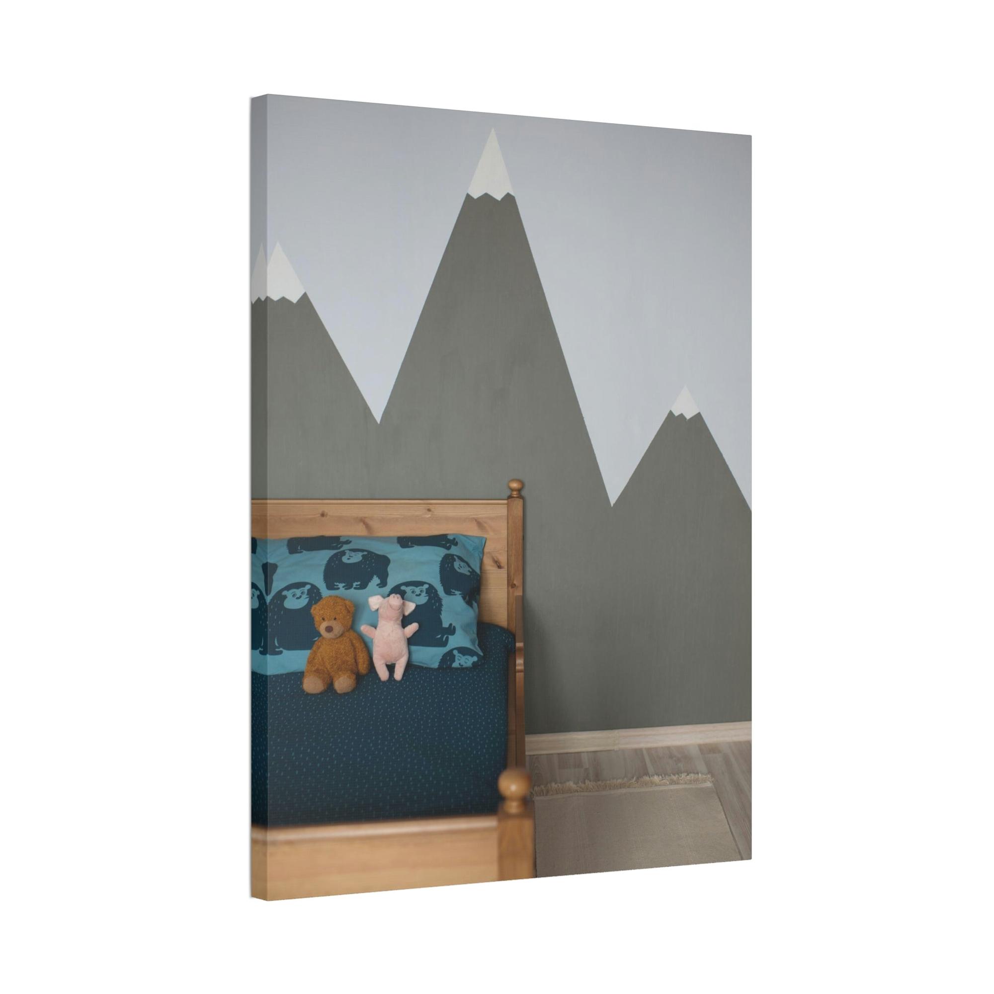 Books Adventure Awaits: Boys Room Canvas Wall Art