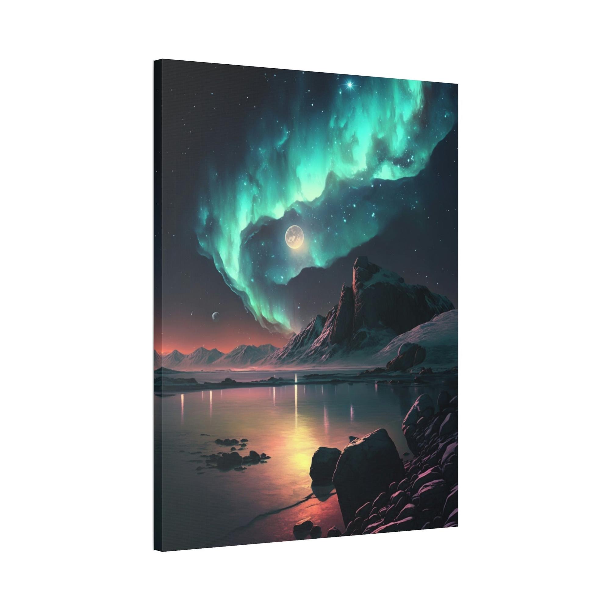 Aurora Borealis Mesmerizing Aurora Borealis Art Print: High-Quality Wall Decor for Your Space