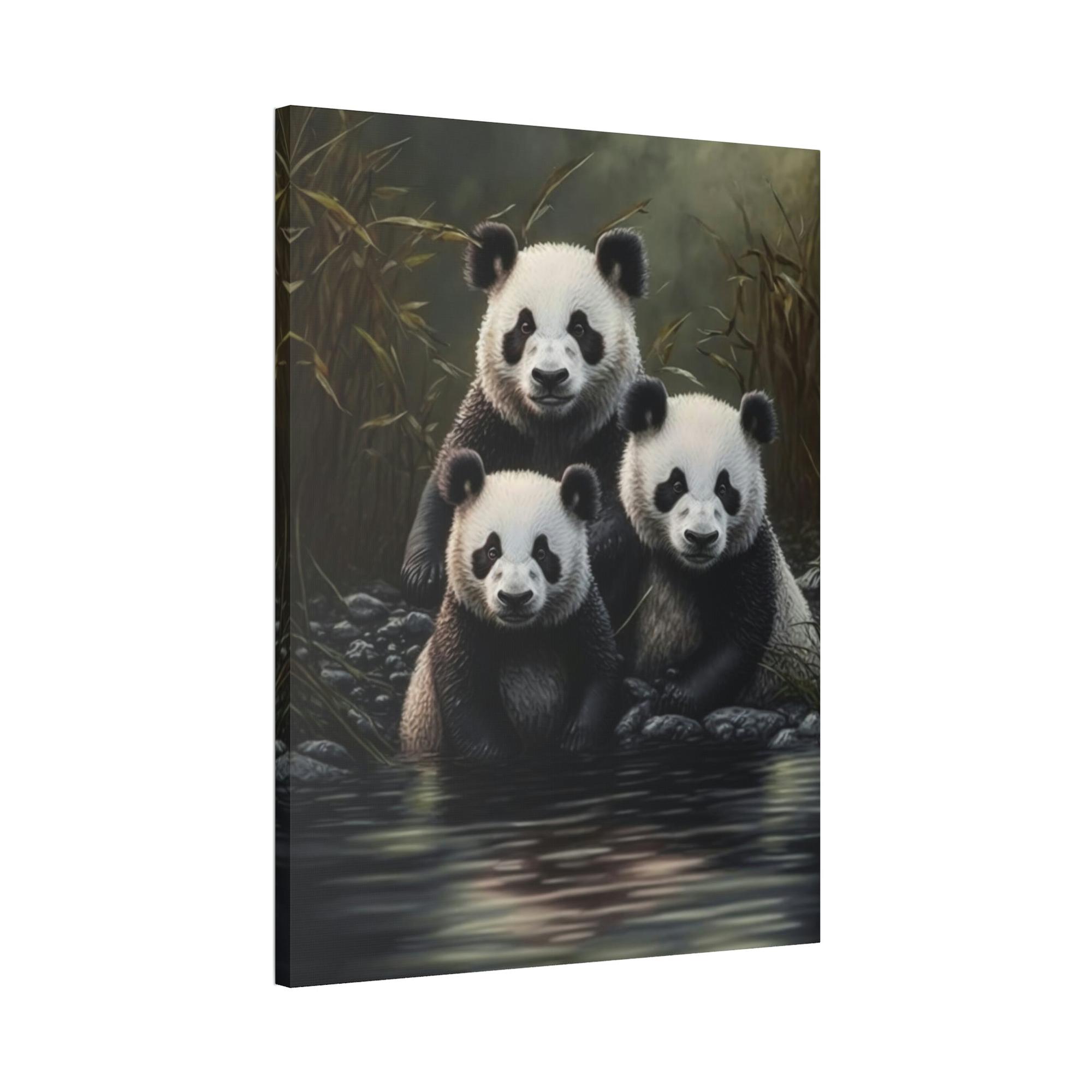 undefined A Window to the World of Pandas: A Canvas That Captures their Spirit