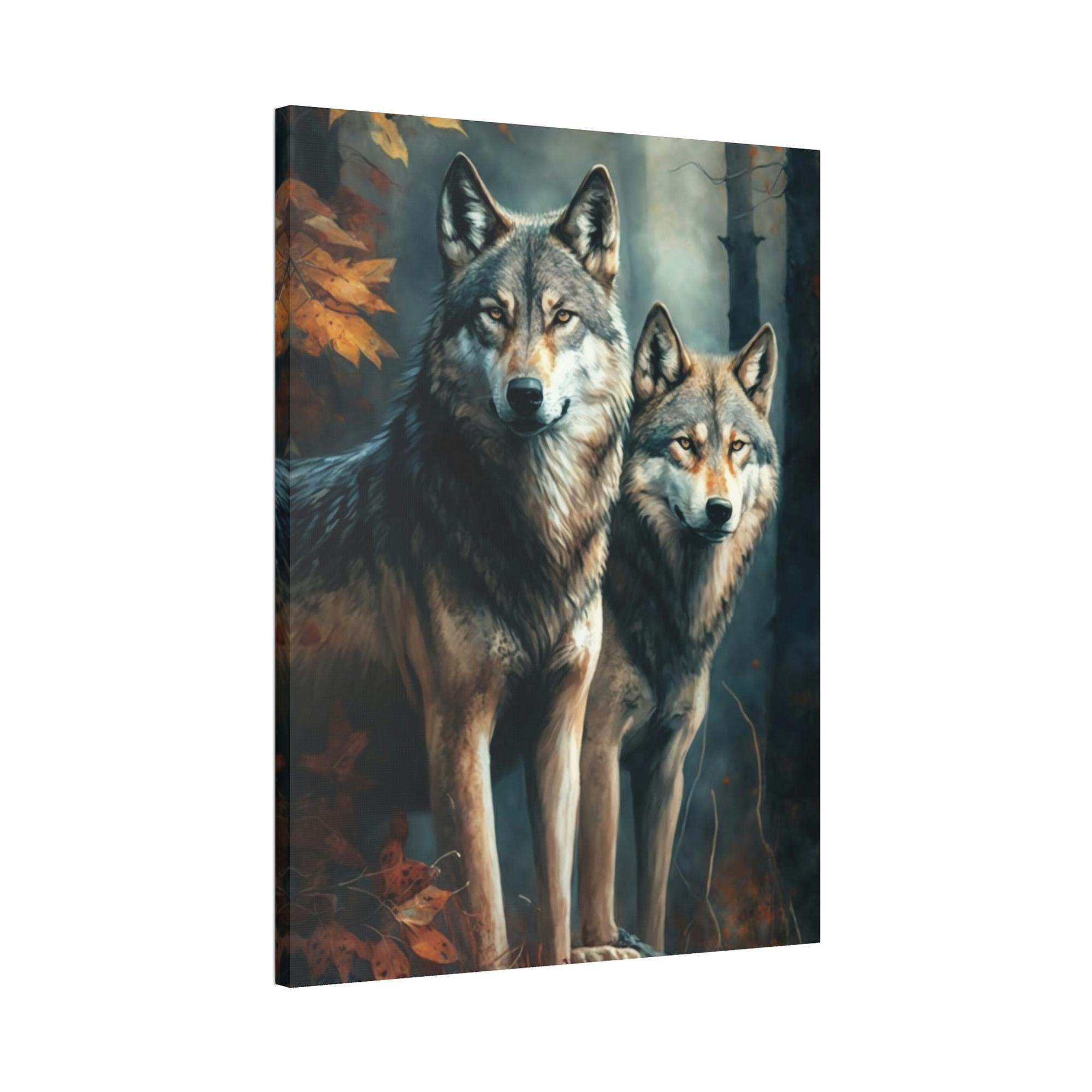 Wolfs Guardians of the Forest: Majestic Wolfs