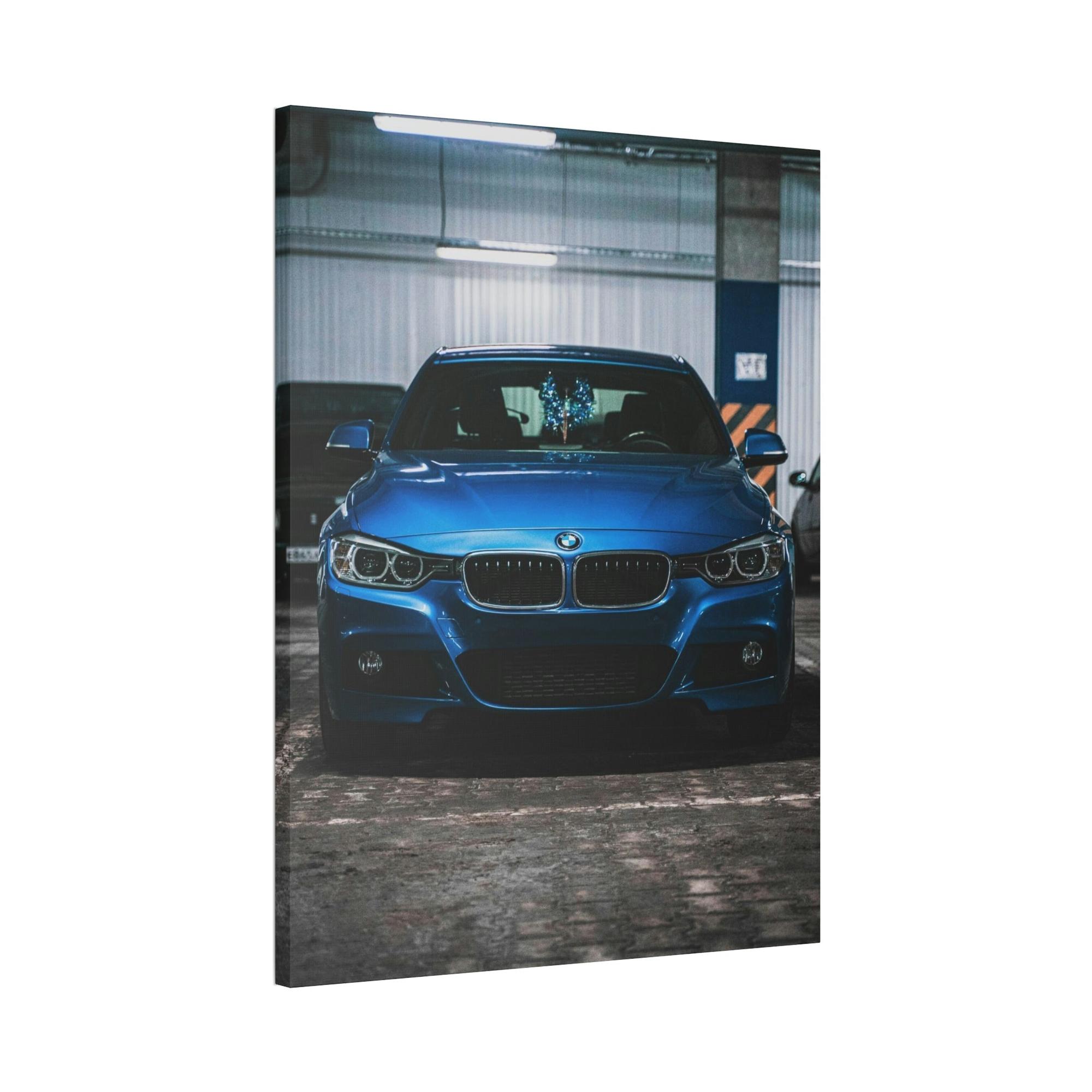 Bmw BMW's Signature Style: Modern Framed Canvas Print for Your Home