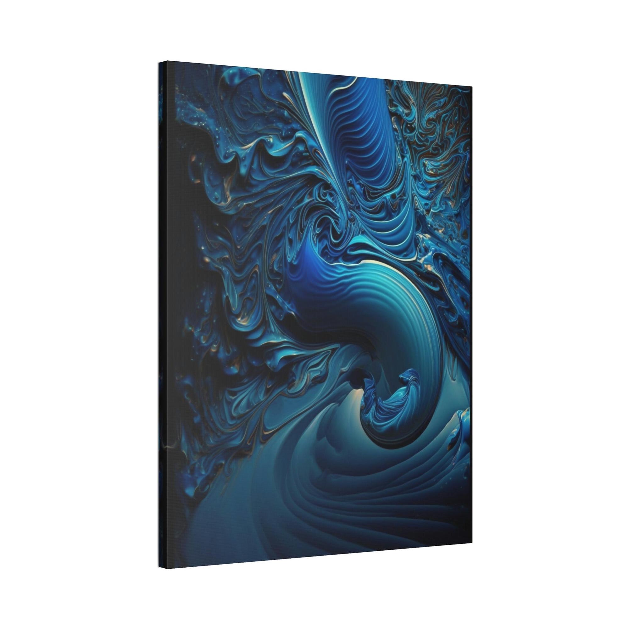 Blue Into the Blue: Gorgeous Blue Themed Canvas Art for Your Home or Office