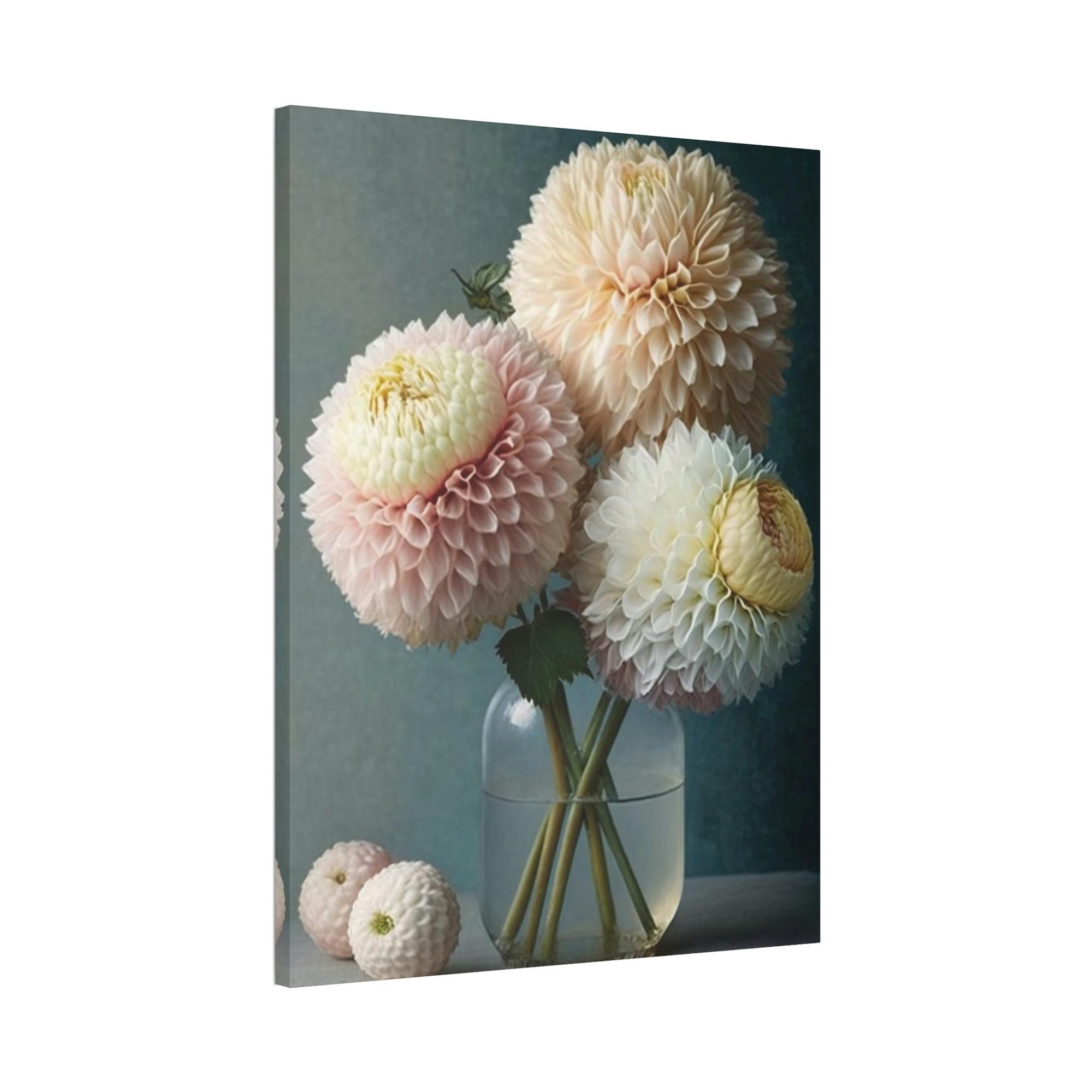 Dahlias The Allure of Dahlias: A Wall Art Print of These Enchanting Blooms