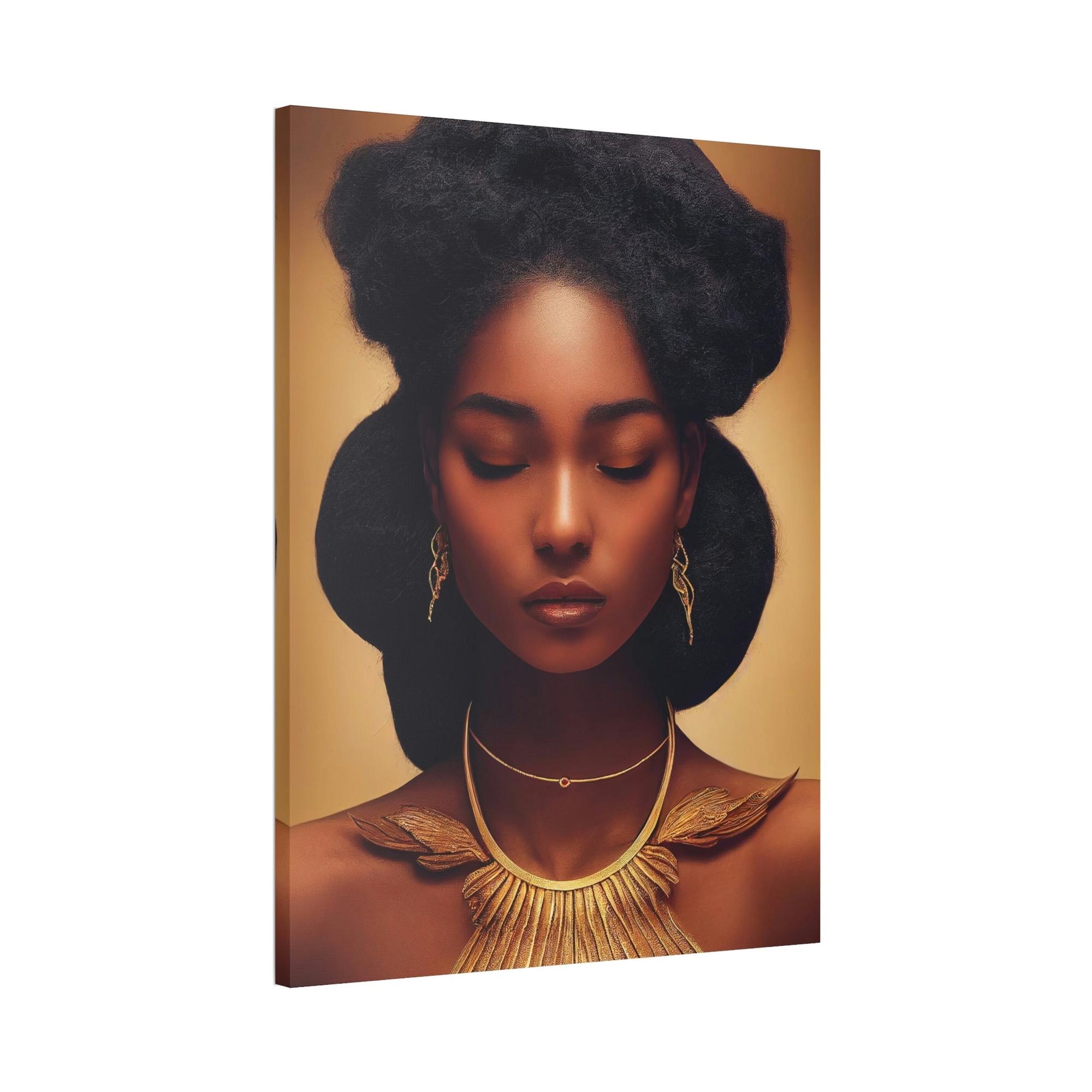 Glam Touch of Glam: Canvas & Poster Wall Art Piece of Stylish Elegance