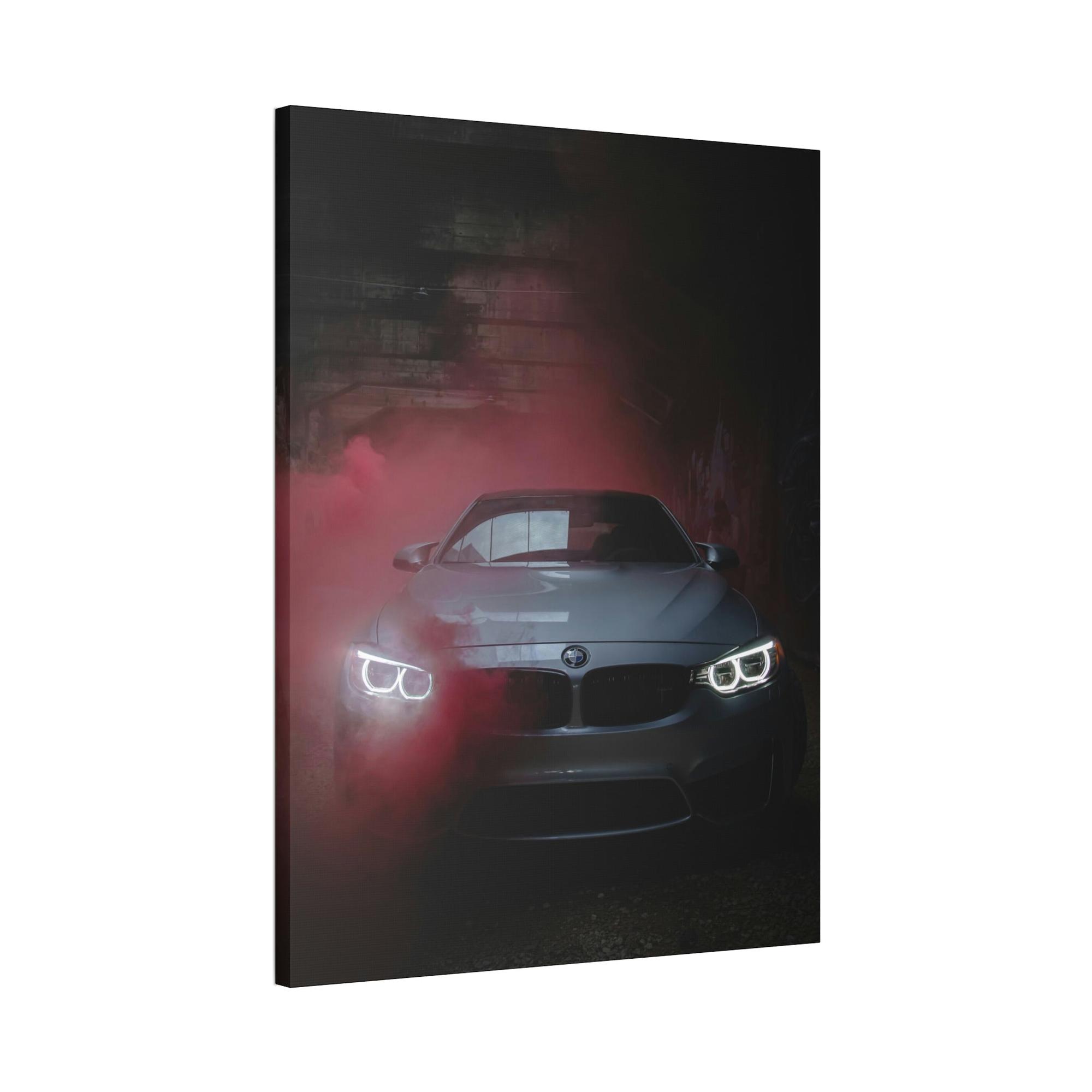 Bmw BMW's Automotive Mastery: Premium Print on Framed Poster & Canvas