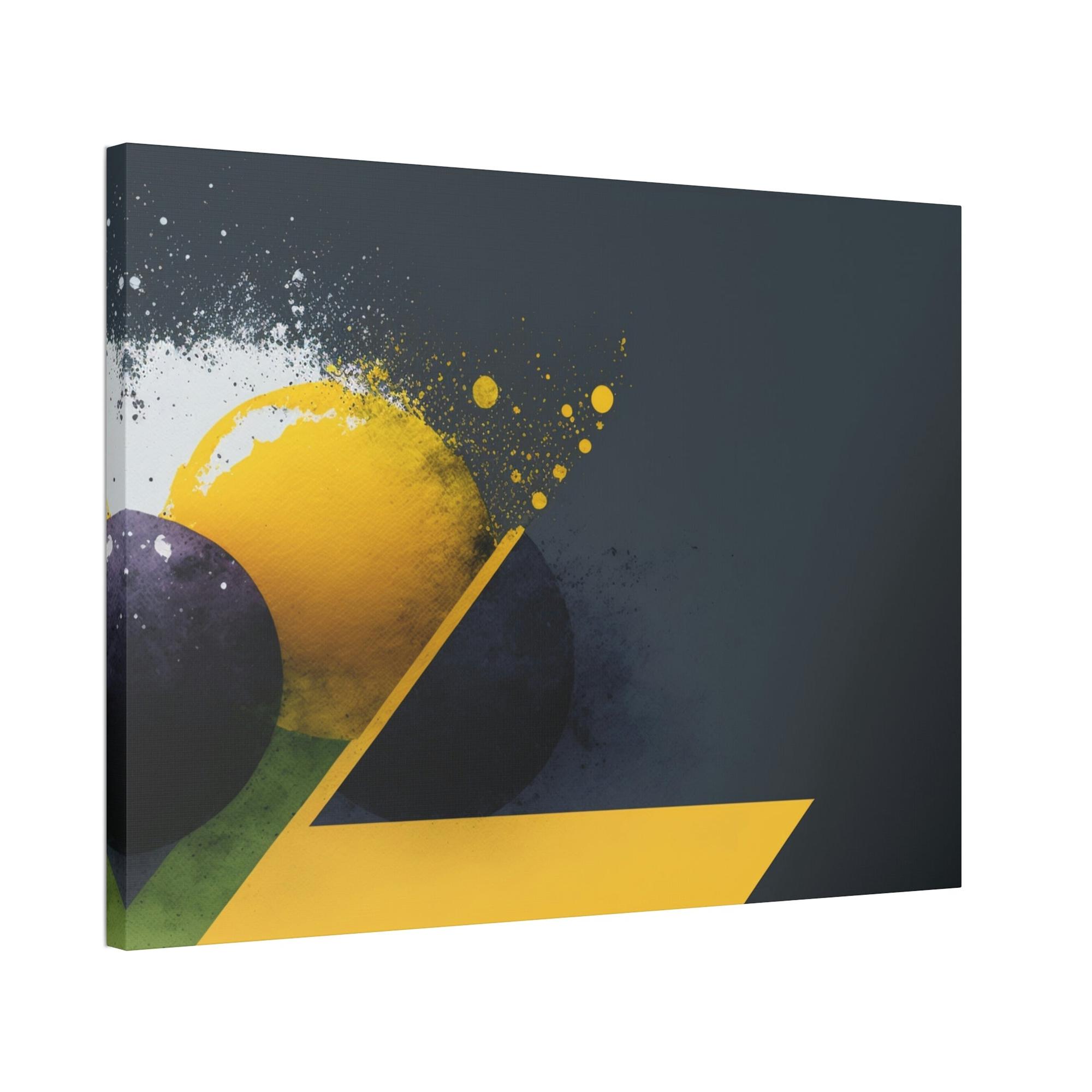 Abstract Minimalist Minimalist Harmony: A Print on Canvas & Poster of an Abstract Composition