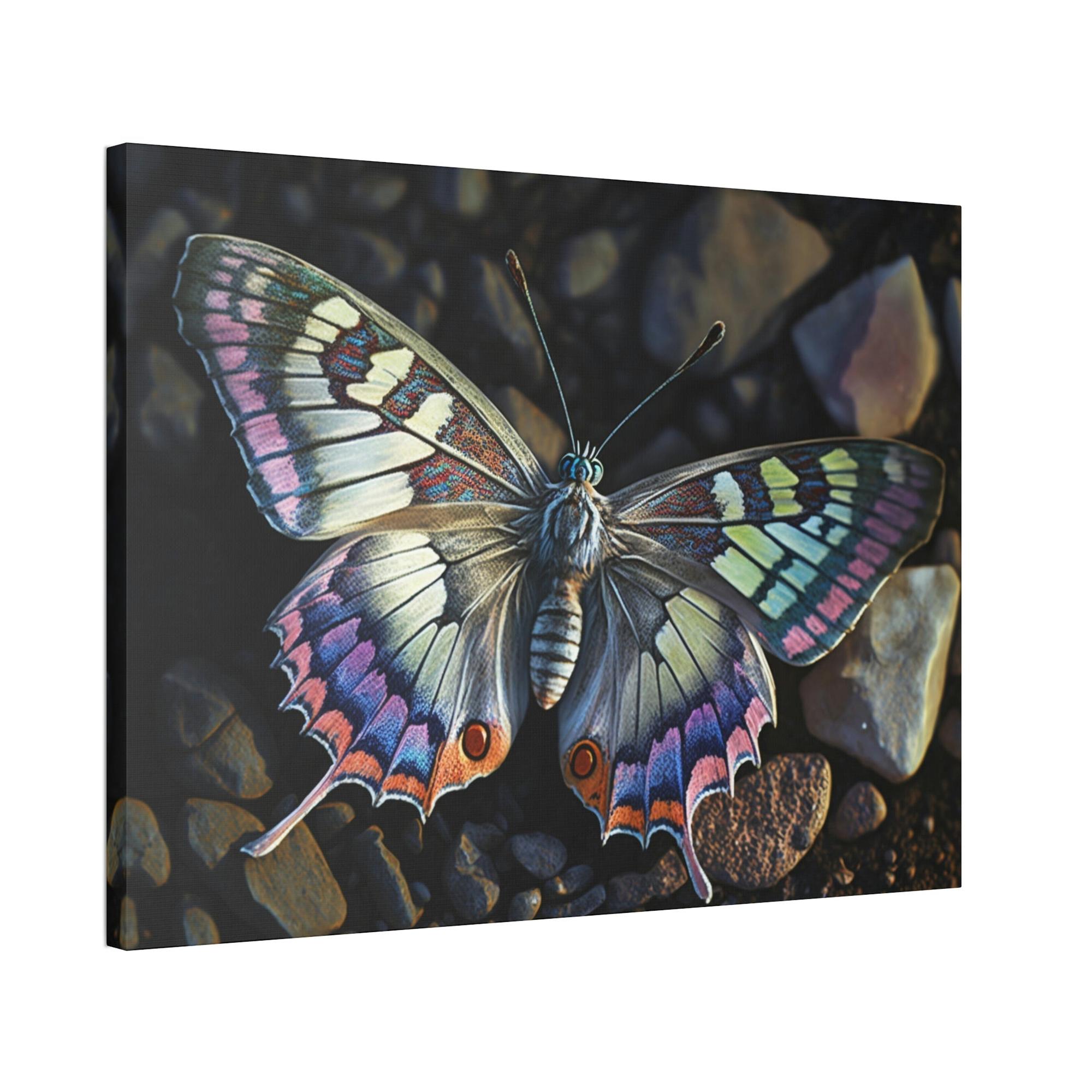 Butterflys Fluttering Wings: Natural Canvas & Poster Print of Colorful Butterflies