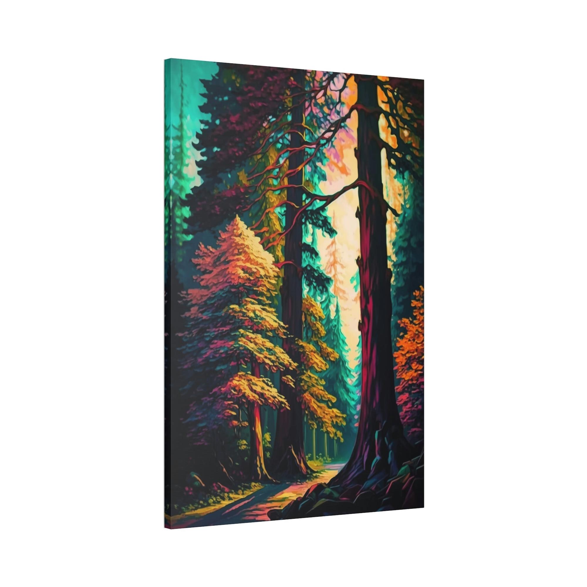 Forest Trees Whispers of the Forest: A Serene Retreat