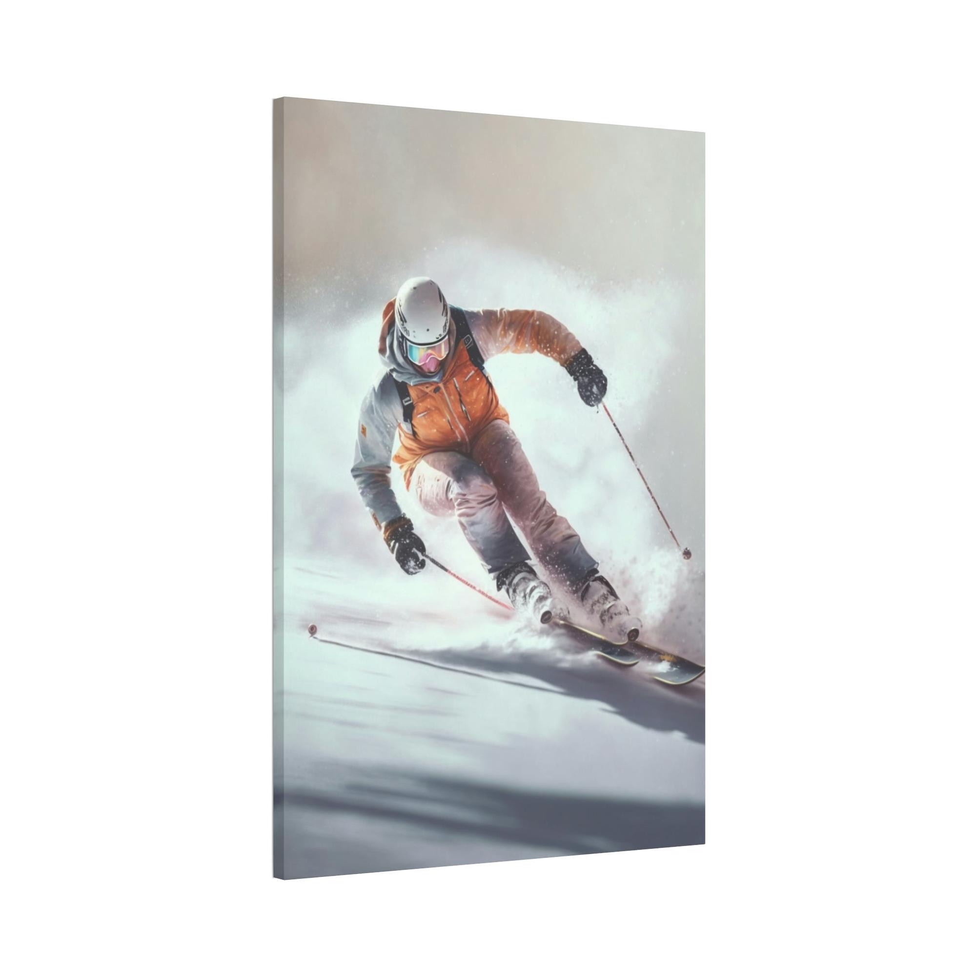 Skiing Mountain Majesty: A Breathtaking Skiing Landscape