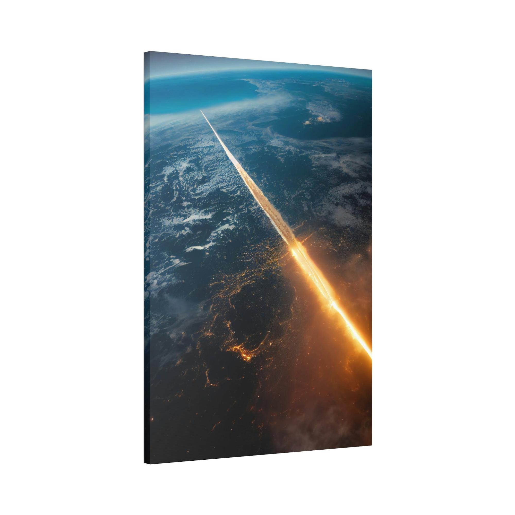 Nasa Cosmic Expedition: A NASA-Inspired Painting
