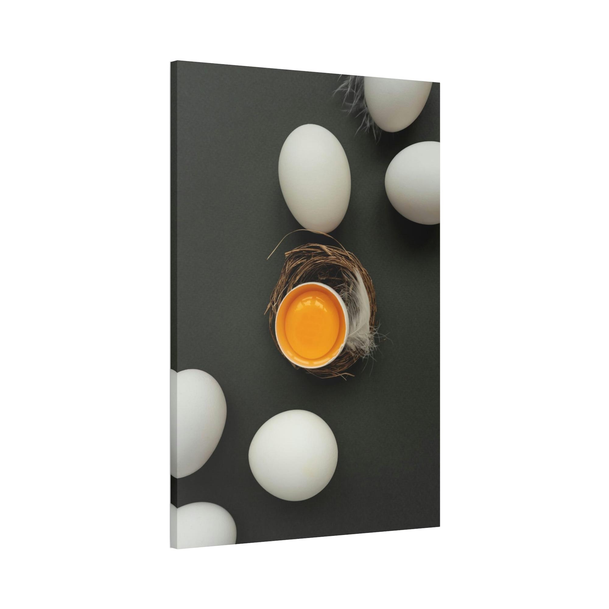 Eggs Eggshells and Sunbeams: A Still Life