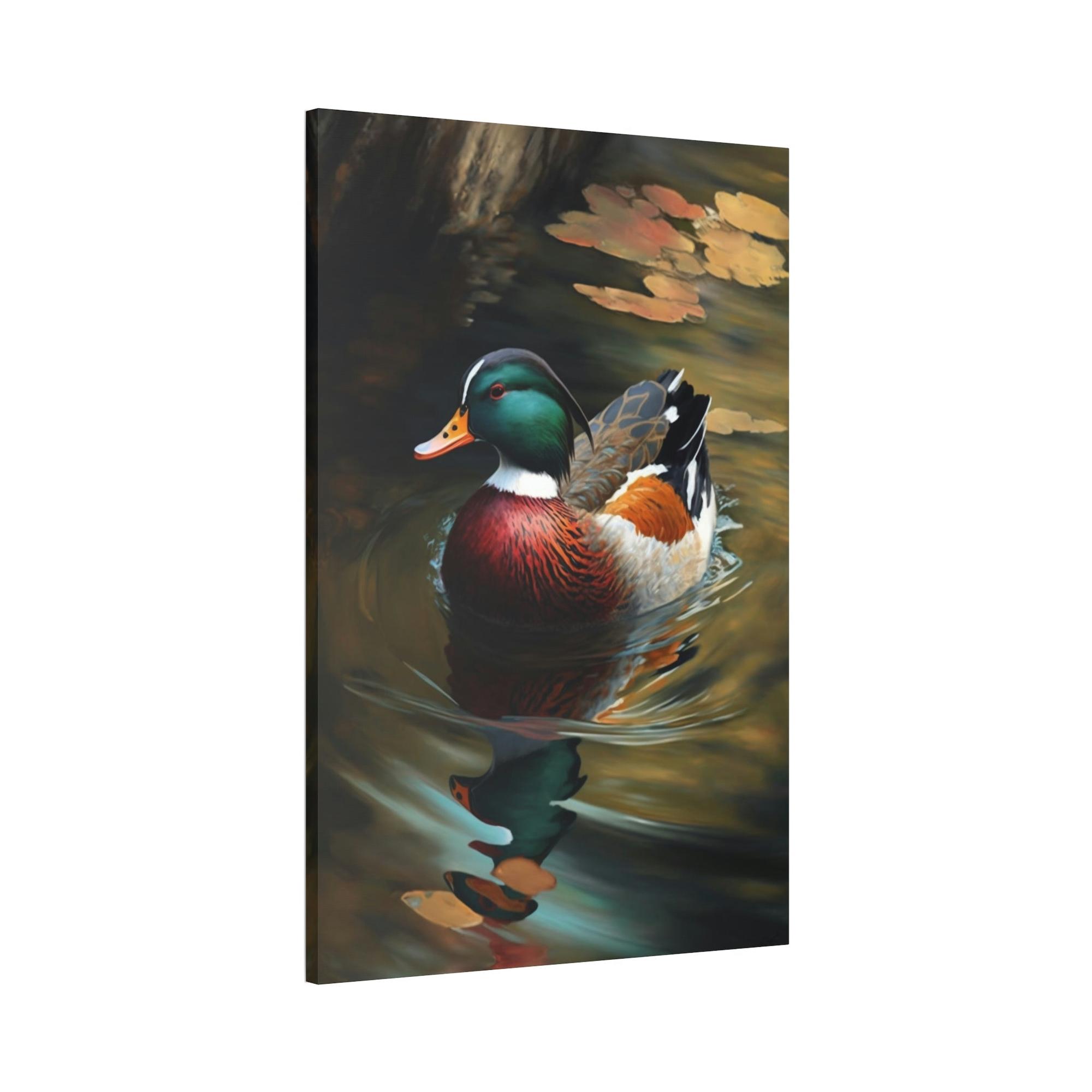 Ducks Reflections of Nature: An Artistic Rendering of Ducks
