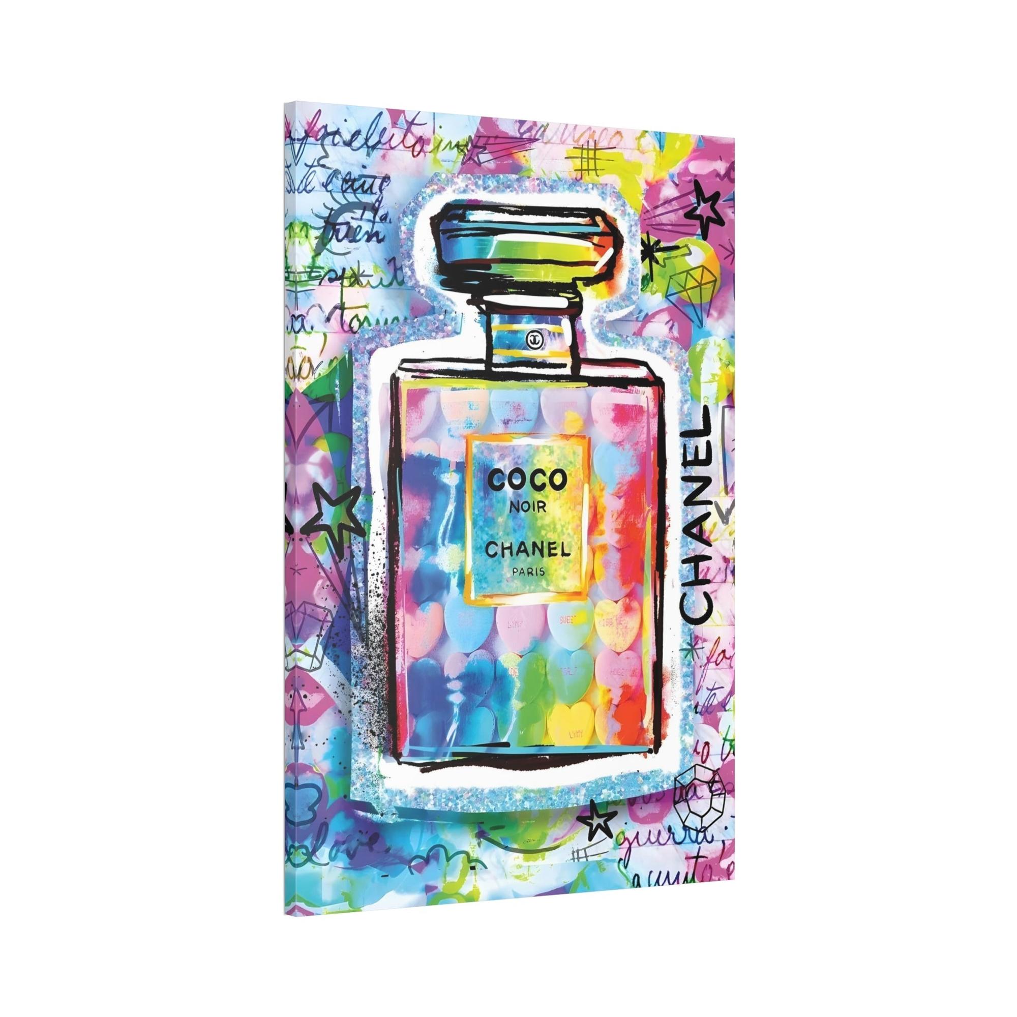 Chanel The Essence of Chanel: Exquisite Print on Natural Canvas