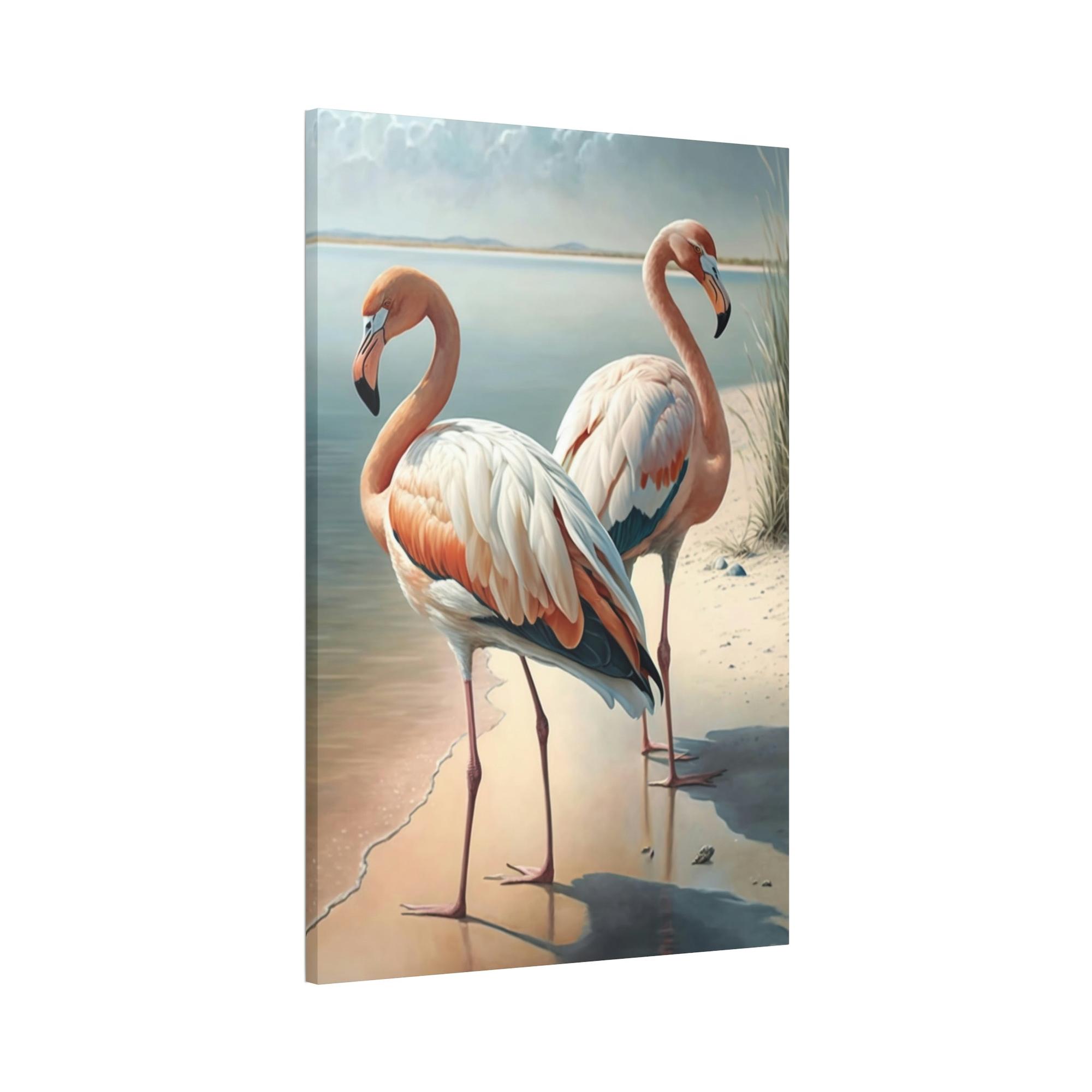 Flamingos Pink Mirage: A Canvas of Flamingos and Grace