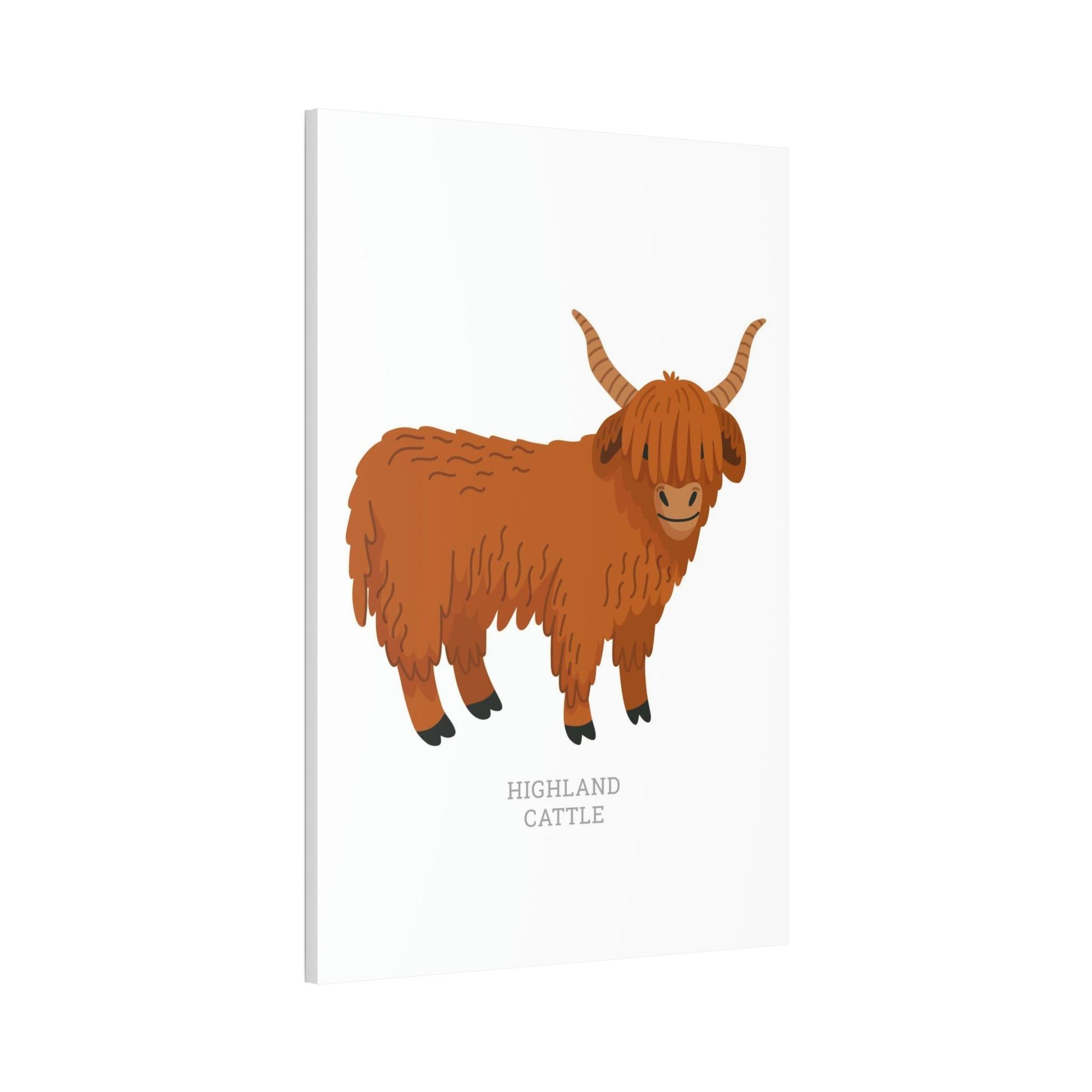 Cows Tranquil Grazing: Cow Art a Calming Wall Art Addition to Any Space