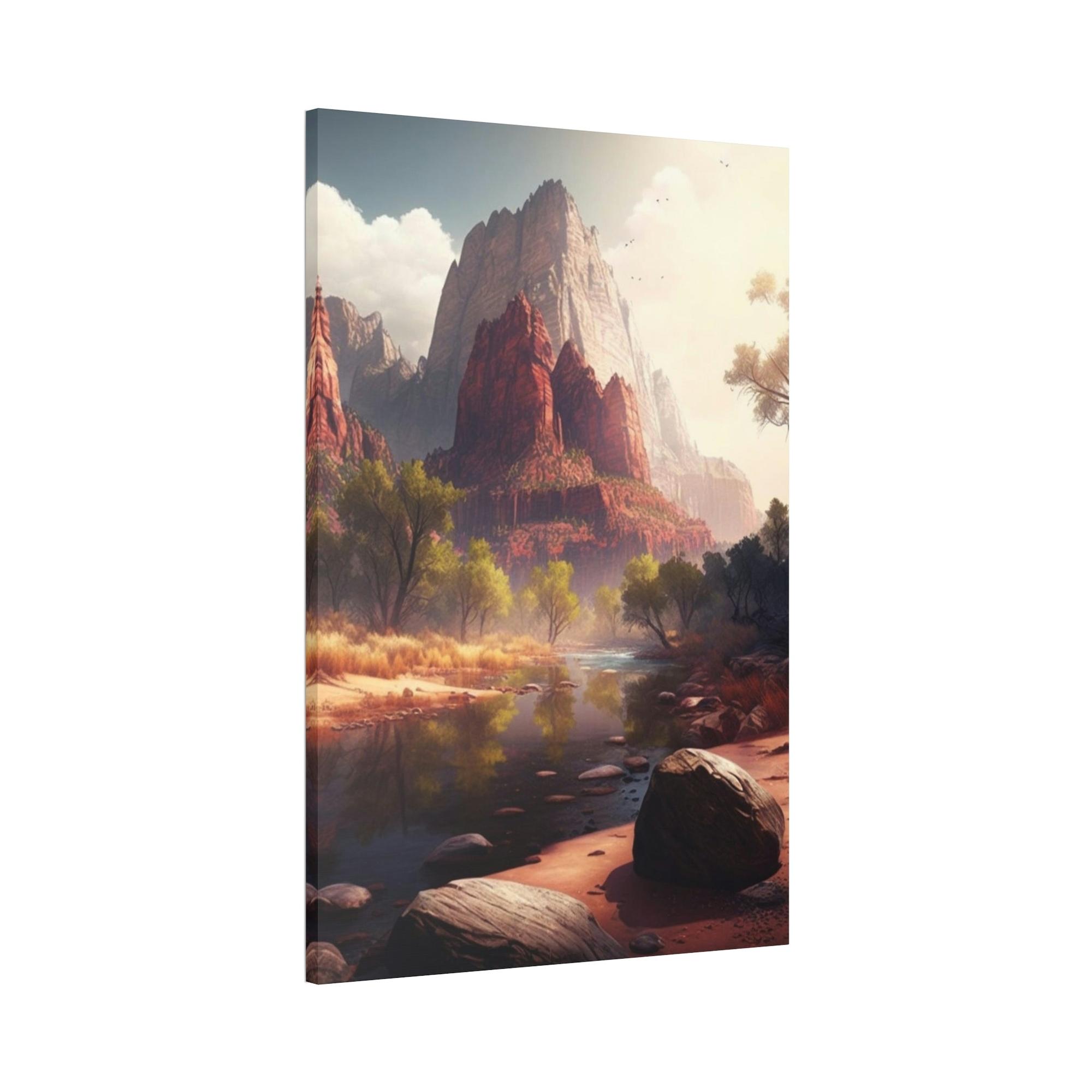 undefined National Parks Adventure: Scenic Views on Canvas
